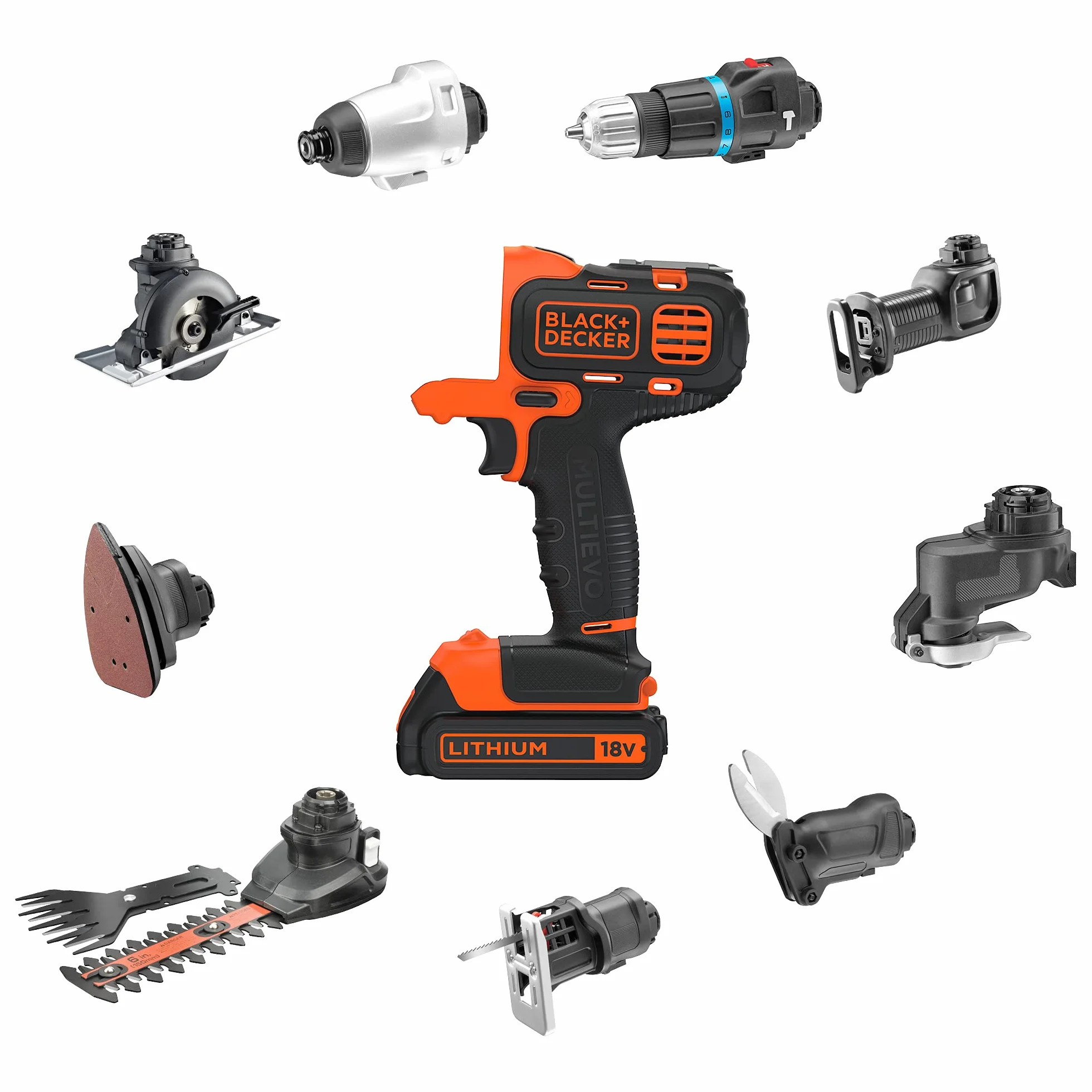 BLACK+DECKER, Testa Compressore per Utensile Multifunzione Multievo. MTNF9-XJ