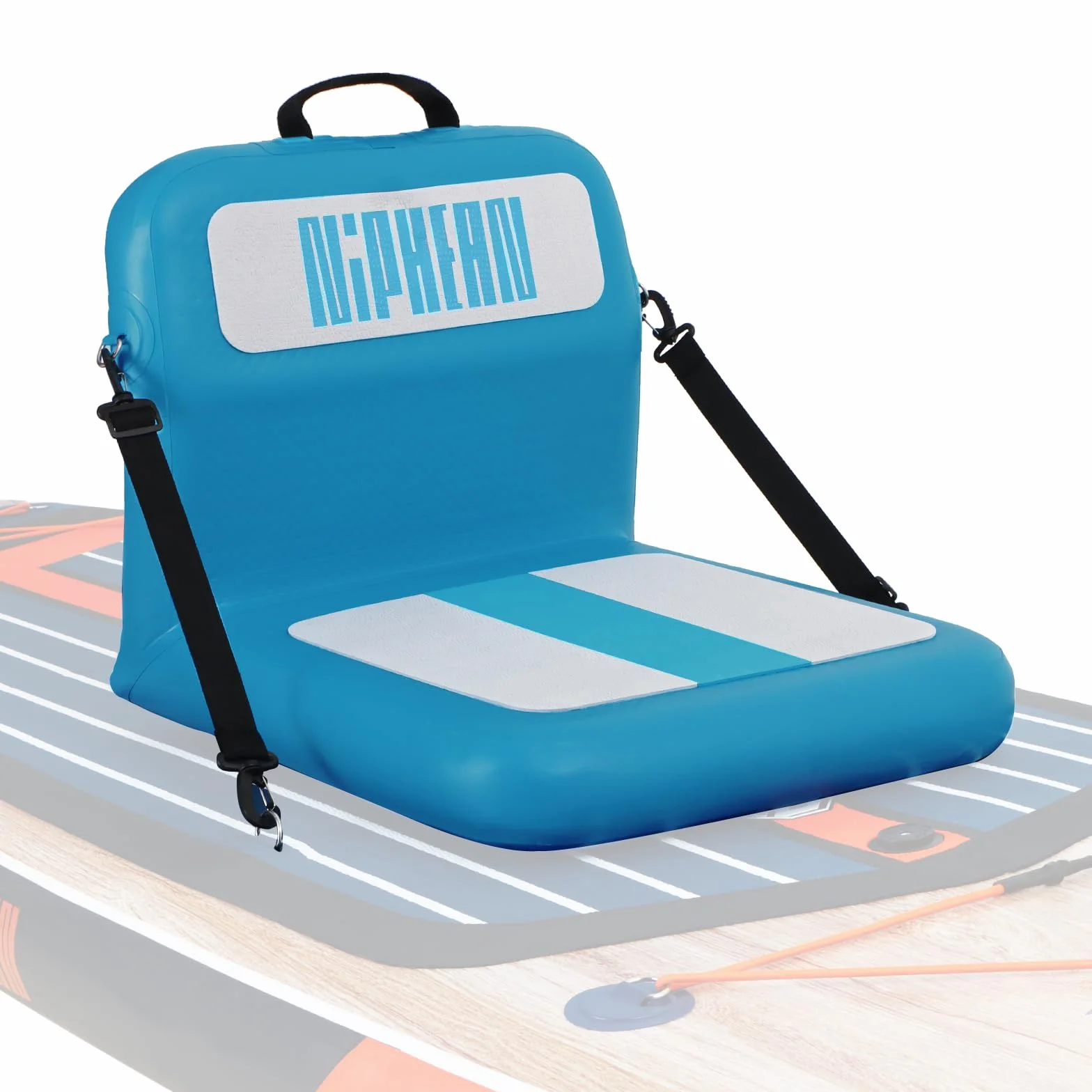 Niphean Sedile SUP Gonfiabile con Supporto Posteriore, Sedile per Sup Robusto per Tavole Gonfiabili, Canoa, Barca, Kayak, Adulti e Bambini, Non Sono Necessarie Cinghie, Semplice Confortevole