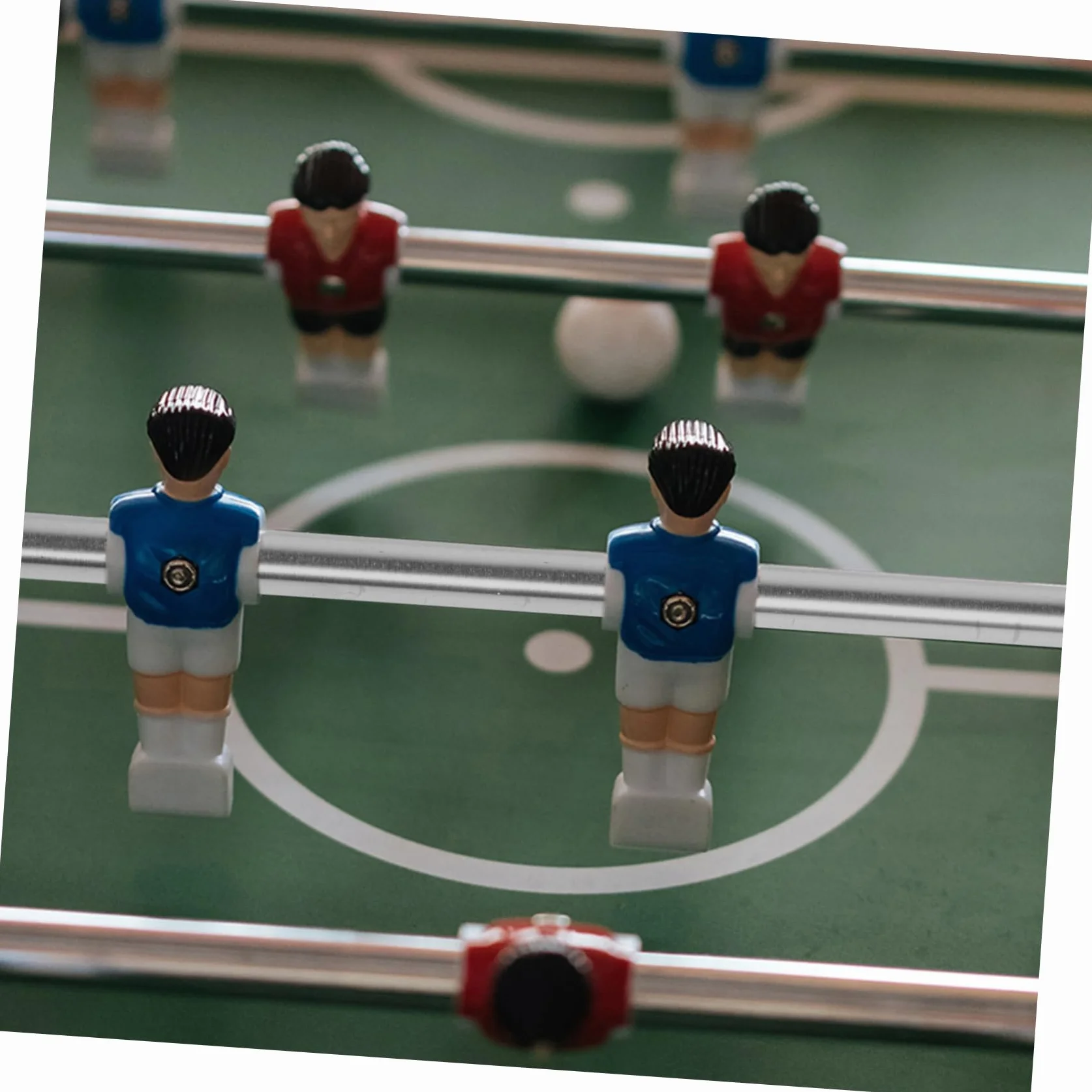 Aste Metalliche per Calcio Balilla Kisangel 2 Pezzi Ricambio Tavolo da Gioco