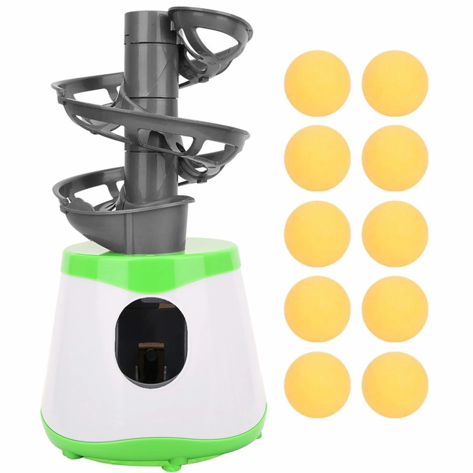 Allenatore portatile ping pong ABS Lanciatore automatico palline Macchina allenamento leggera resistente