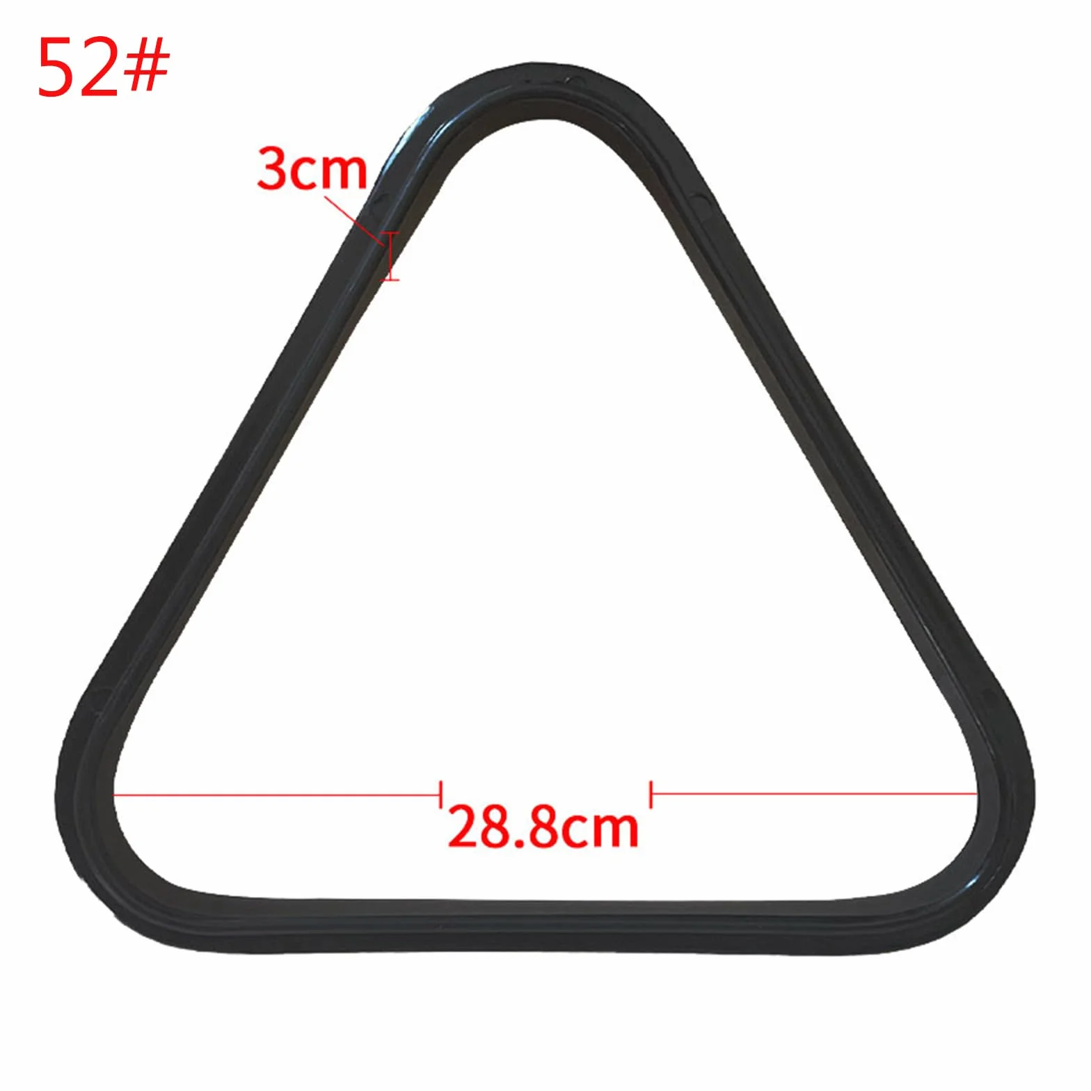 Bastimento Triangolare per Palle da Biliardo