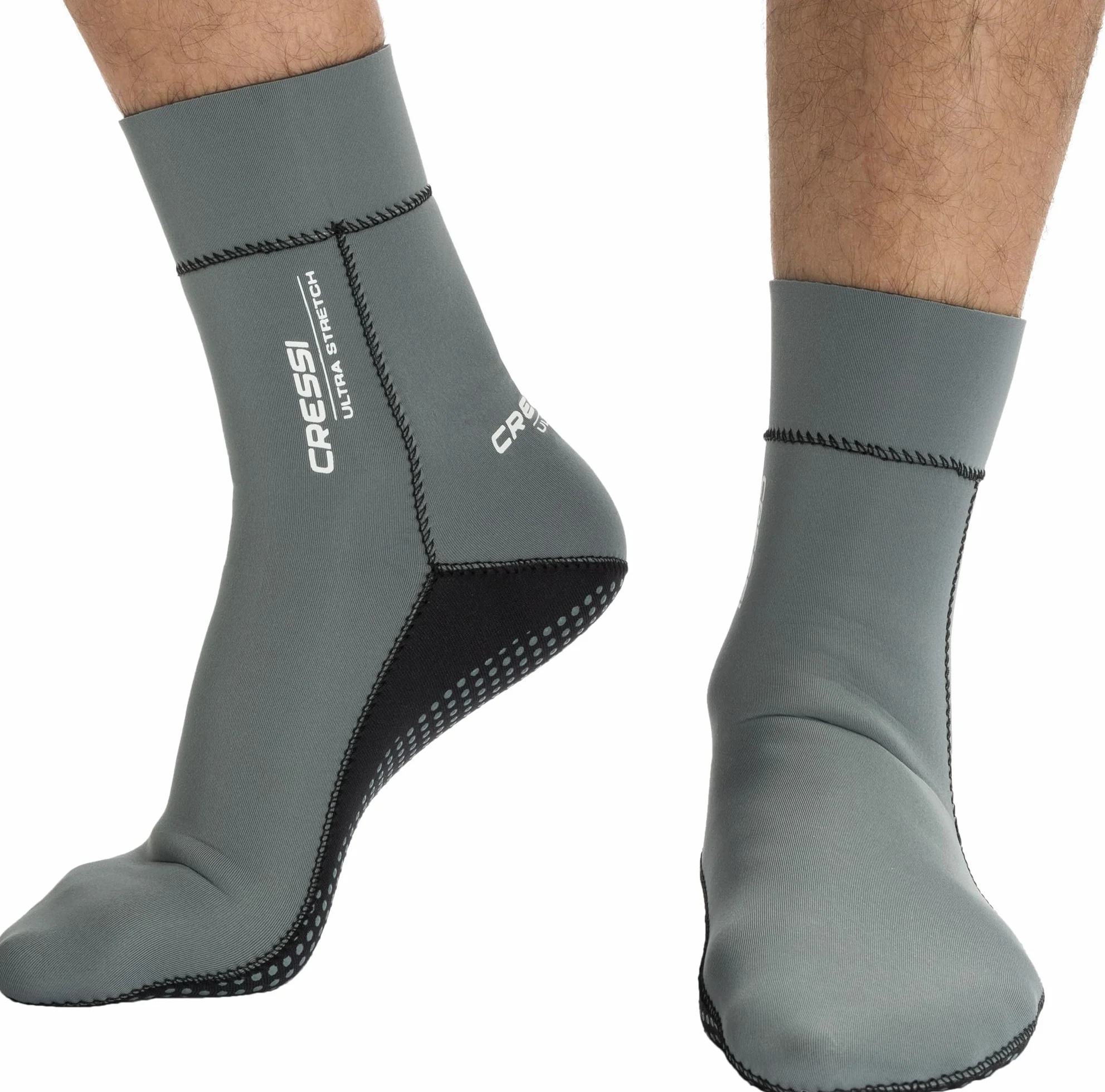 CRESSI Ultra Stretch Socks, Calzari in Neoprene Bifoderato da 1.5mm Unisex Adulto