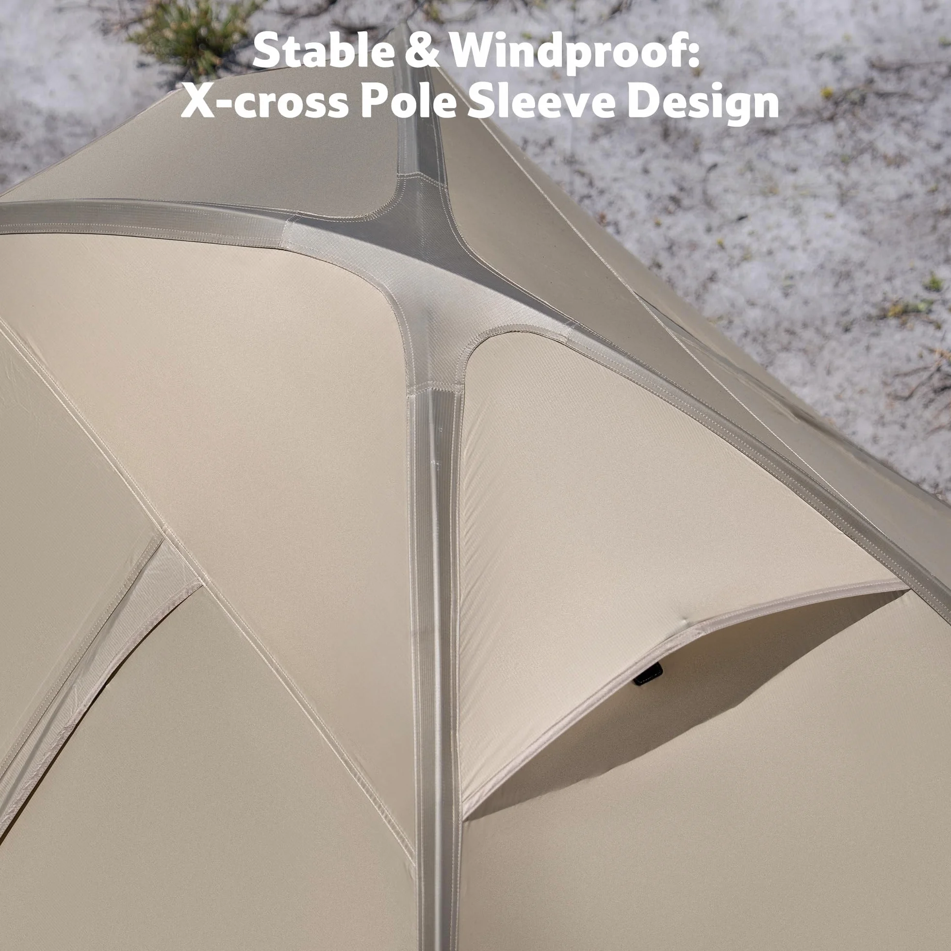 Naturehike Giling Pro/UL Tenda a Cupola 1-2 Persone 4 Stagioni Ultraleggera Impermeabile per Backpacking