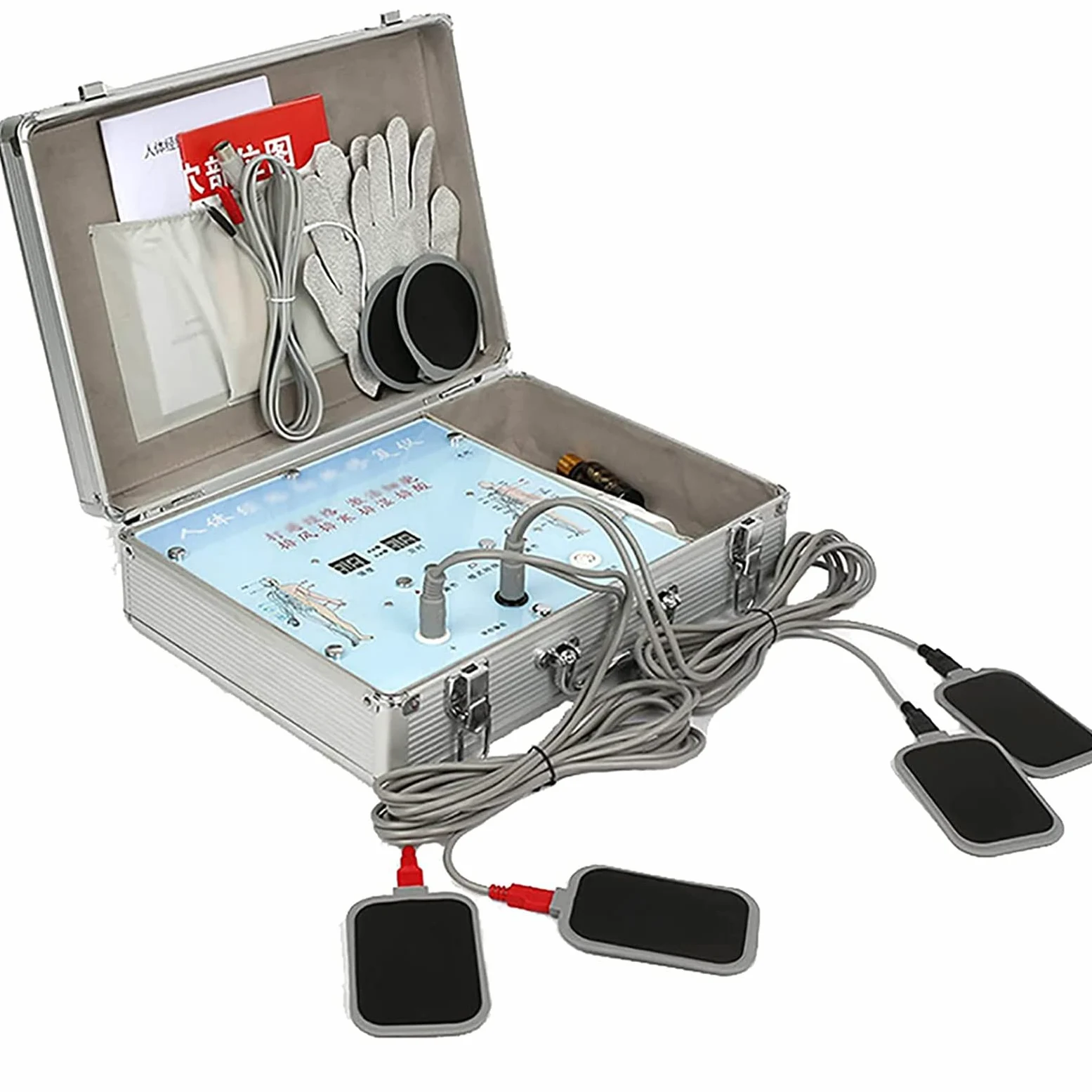 Massaggiatori elettrici Multifunzione Stimolatore Muscolare DDS Bio Electric Acid e Alkali Dispositivo Massaggio terapeutico Piatto alleviare Il Dolore dell'artrite Migliora circolazione sanguigna