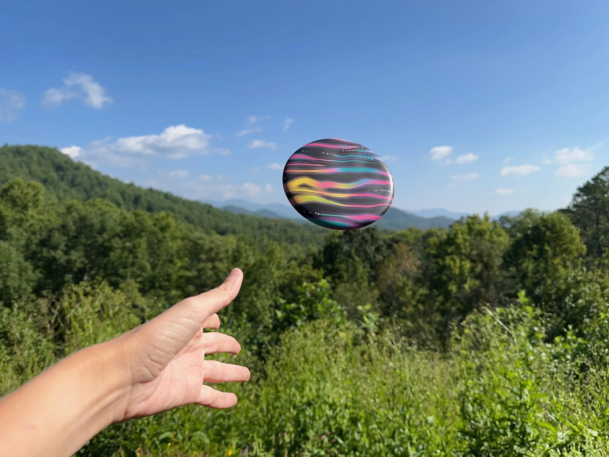 Waboba Wingman Disco Volante in Silicone – Frisbee Morbido e Pieghevole per Bambini – Giocattolo da Interno ed Esterno – Tascabile e Facile da Lanciare - Neon Tiger