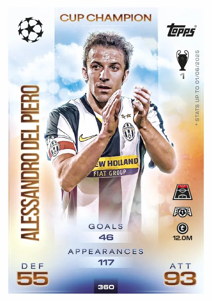 Topps UCC Match Attax 2025/26 Mega Lattina Warriors 45 carte Match Attax Plus 3 carte esclusive Gladiators LE