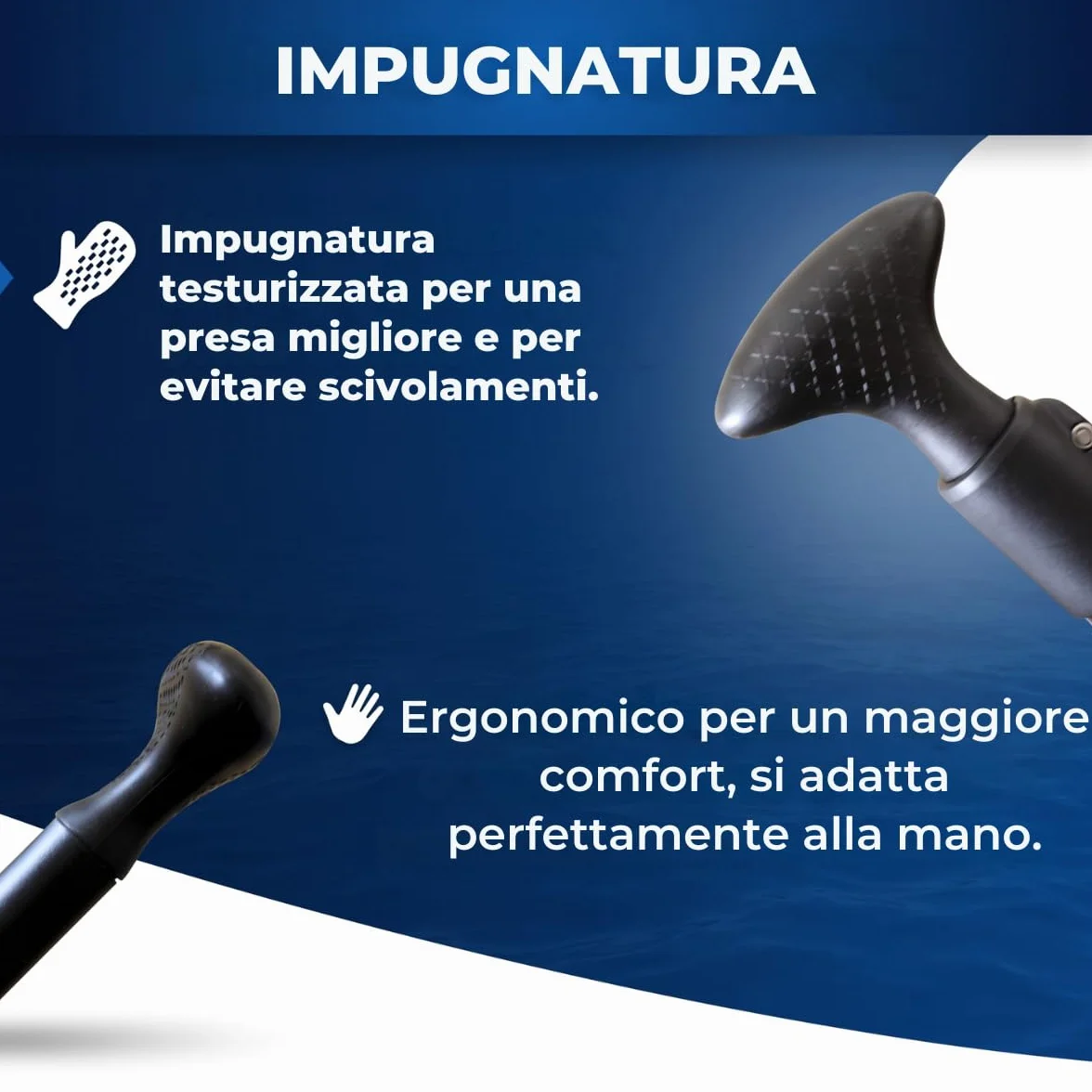Cavest Remo Paddle Surf Telescopico Regolabile 3 Pezzi Leggero Rimovibile