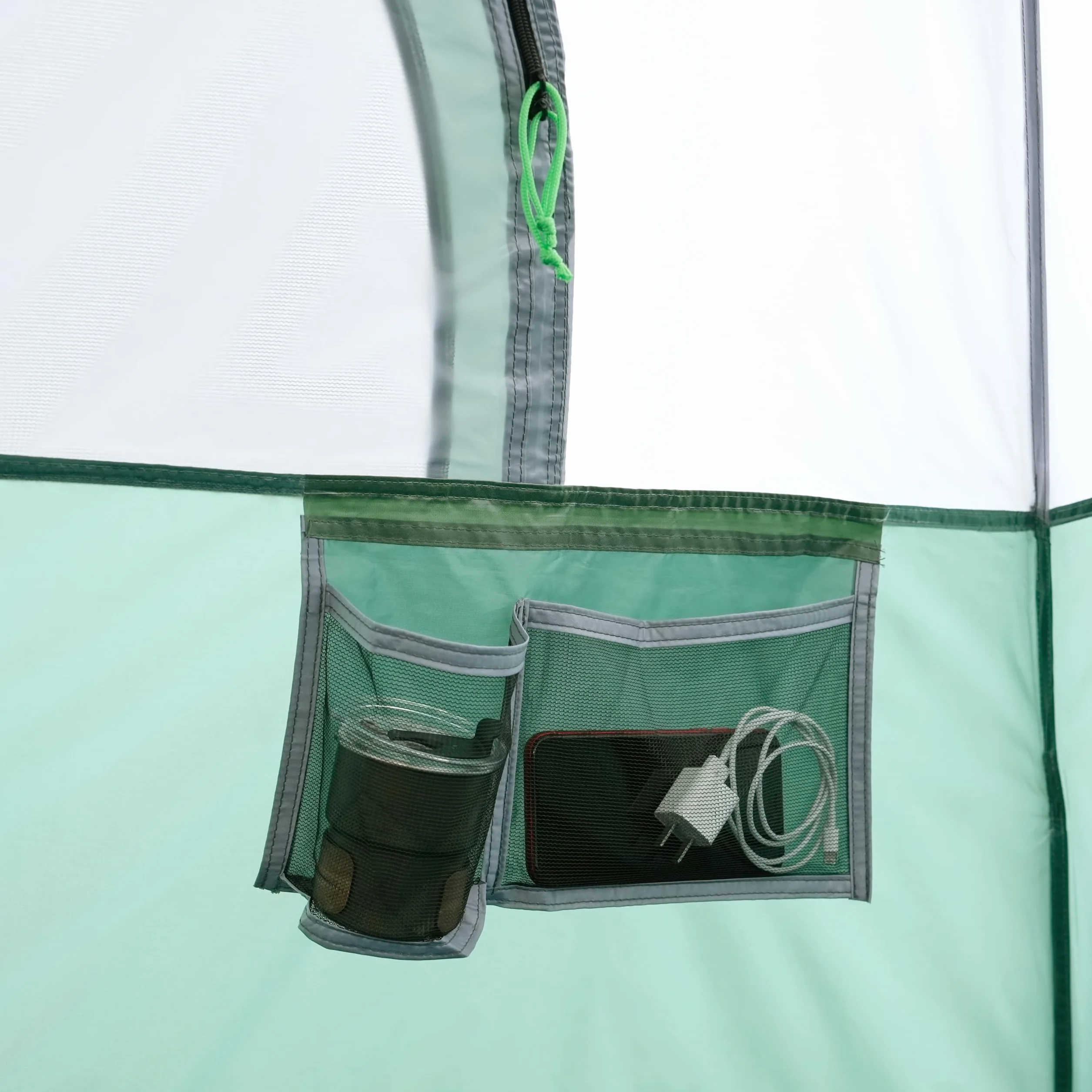 Amazon Basics Tenda da campeggio istantanea con telo antipioggia e borsa per il trasporto