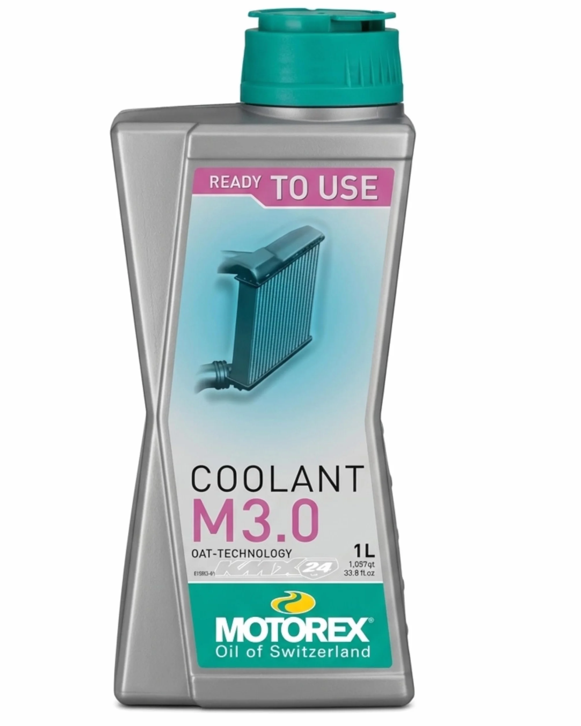 MOTOREX M3.0, liquido protettivo per radiatore, 1,0 l (etichetta prodotto in lingua italiana non garantita)
