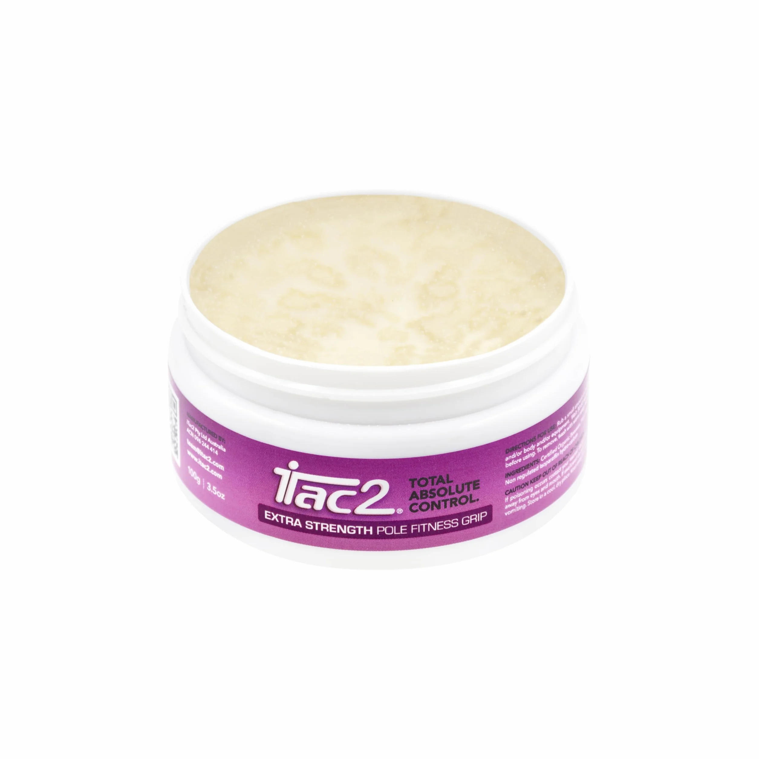ITAC2® Cera d'api a lunga durata 100 g - Impugnatura extra resistente per pole dance, seta aerea e fitness
