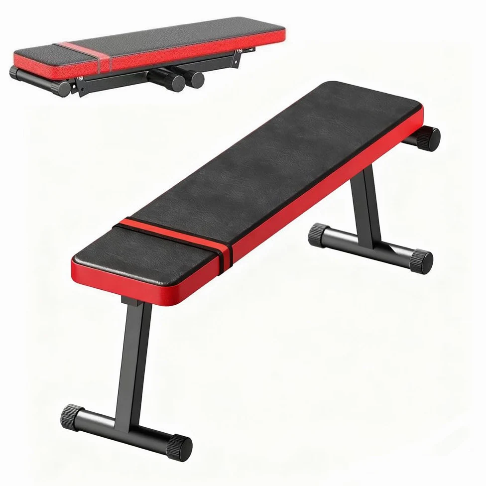 Panca Palestra,Panca da Allenamento Pieghevole per Tutto il Corpo,Pieghevole per Risparmiare Spazio,Adatta per Palestra Domestica e Sala Fitness,Panca da Allenamento a Casa, Capacità di Carico 200Kg
