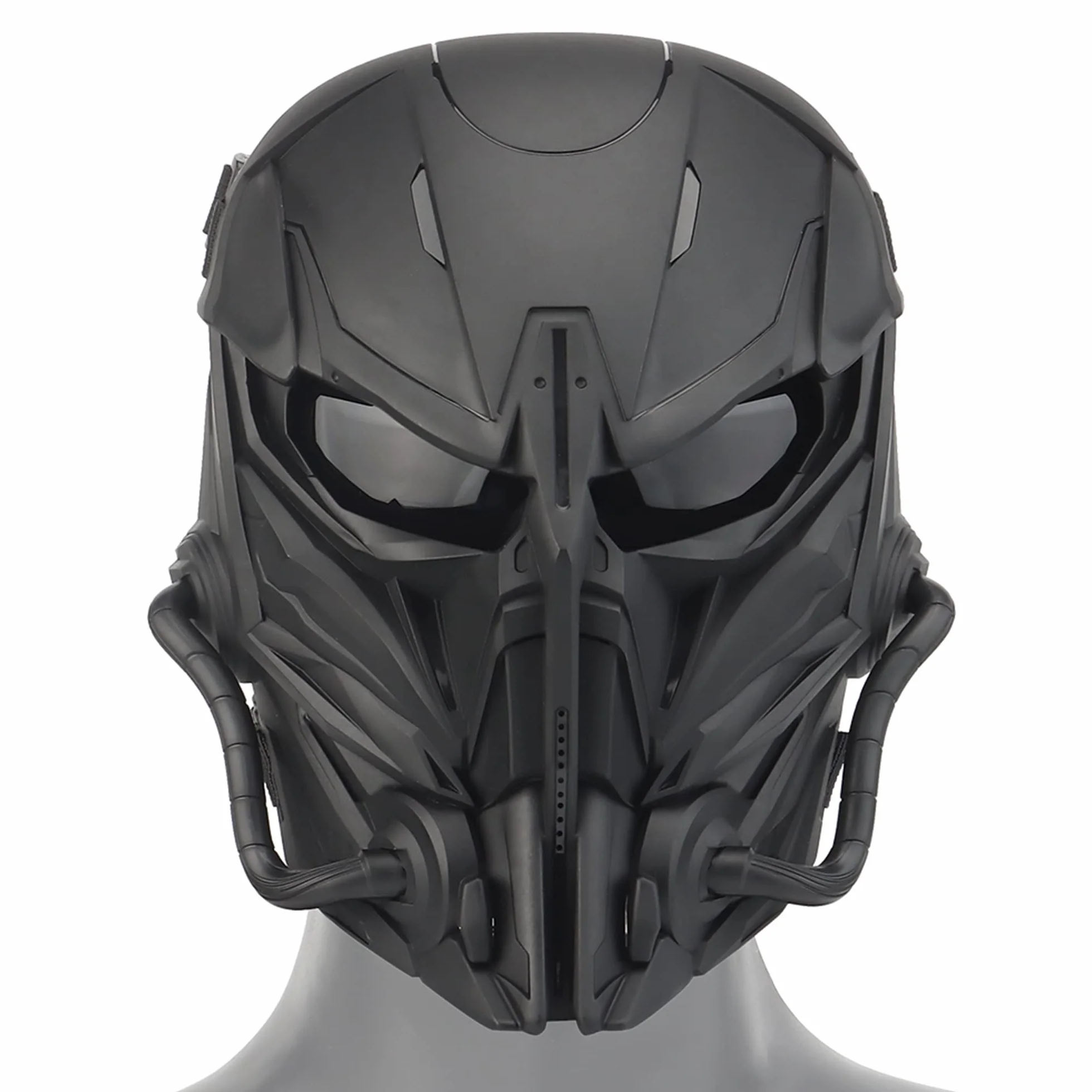 Tactical Airsoft Maschera Full Face Skull Paintball Maschera protettiva Cs Wargame