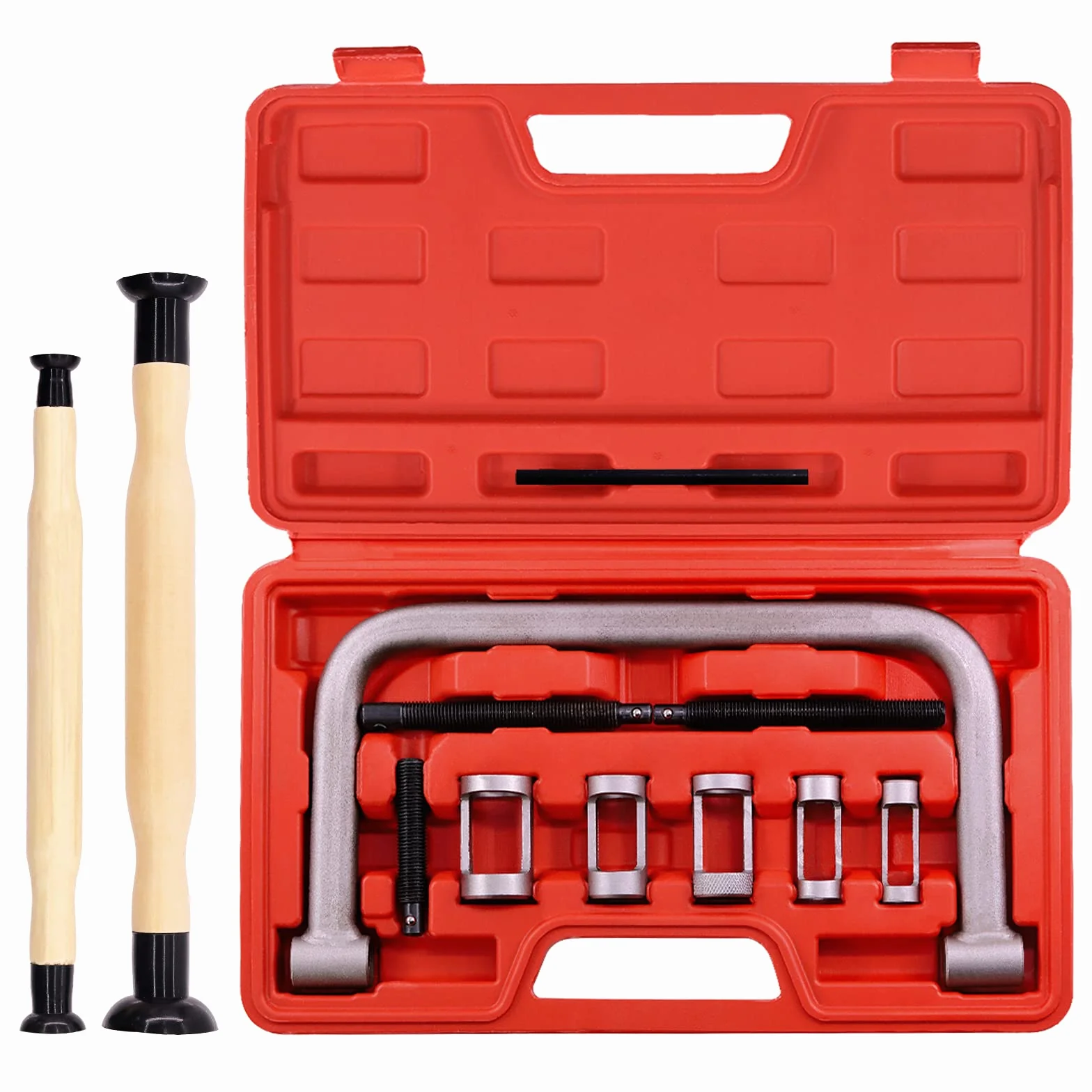 12 Pezzi compressore a Molla valvola, Kit di Utensili a Compressione Automatica con Morsetto a C e Kit di Utensili per la macinazione delle valvole