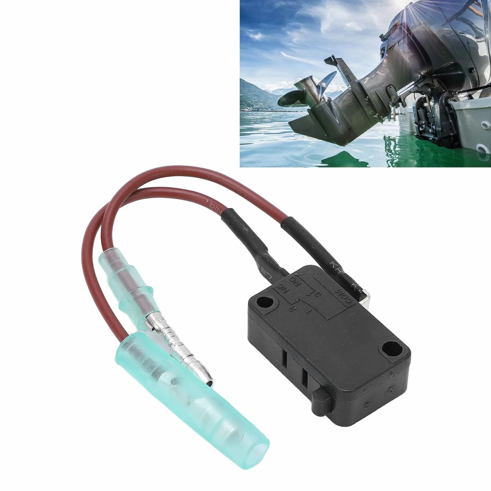 Yctze Interruttore Folle per Macchina Fuoribordo 703 82540 00 Serie 703 Scatola Telecomando