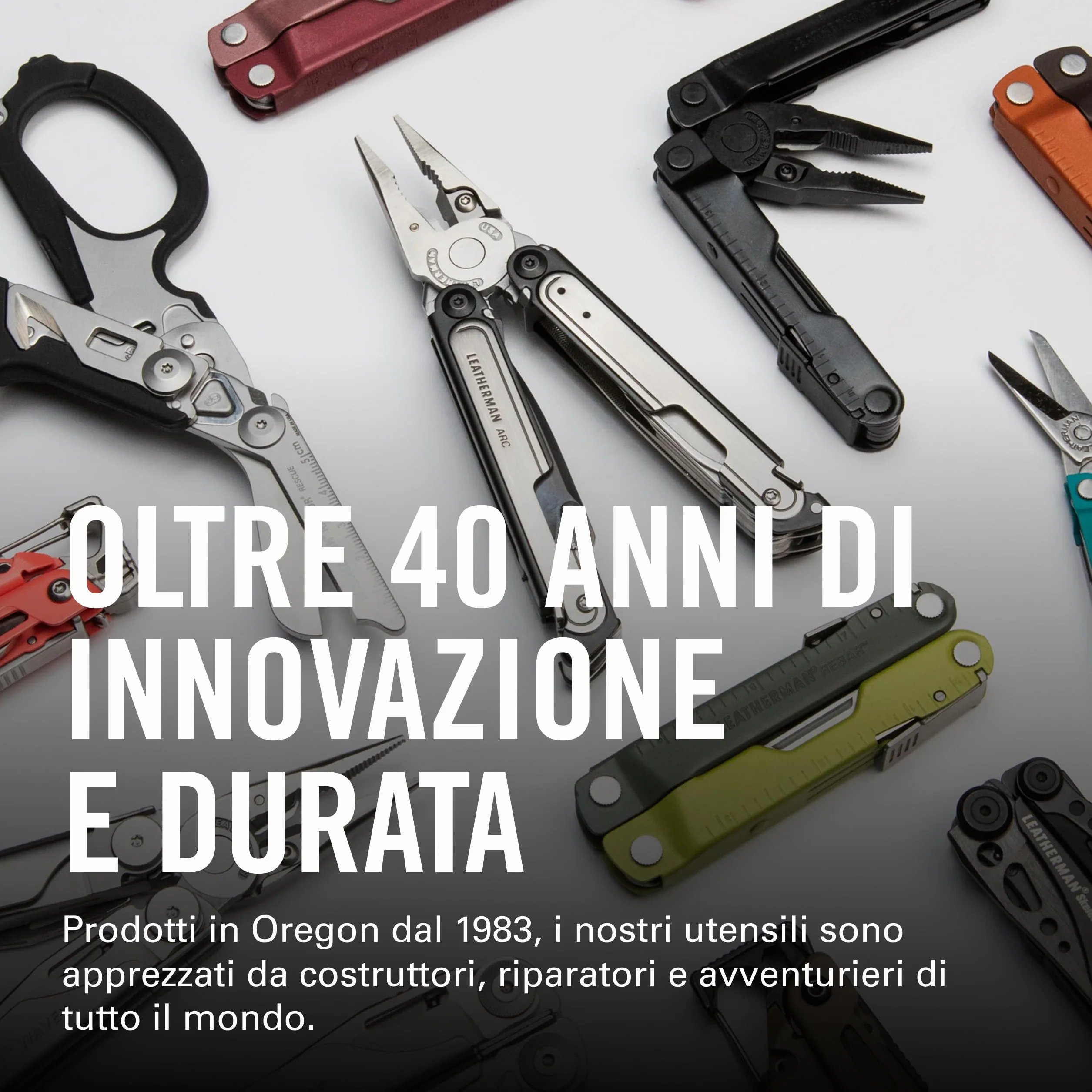 Leatherman Rebar Multi-Tool 17 Strumenti Acciaio Inossidabile Argento