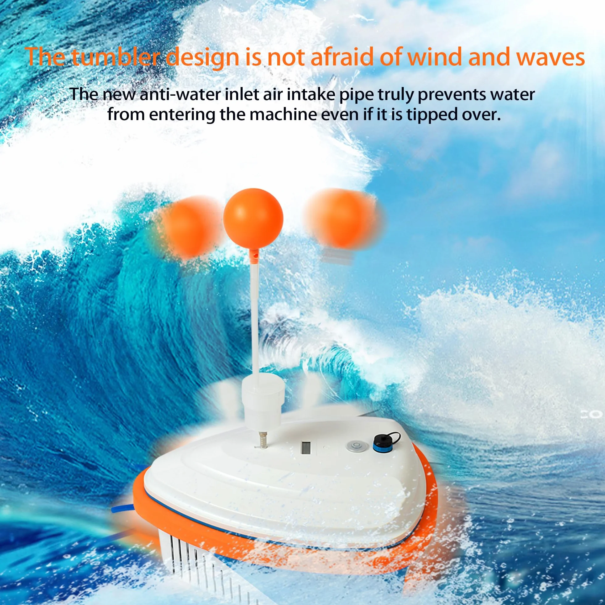TUDIVING-Sistema di Immersione Professionale Senza bombola Impermeabile, Sistema di Immersione Portatile Ricaricabile con Narghilè e regolatore di respirazione