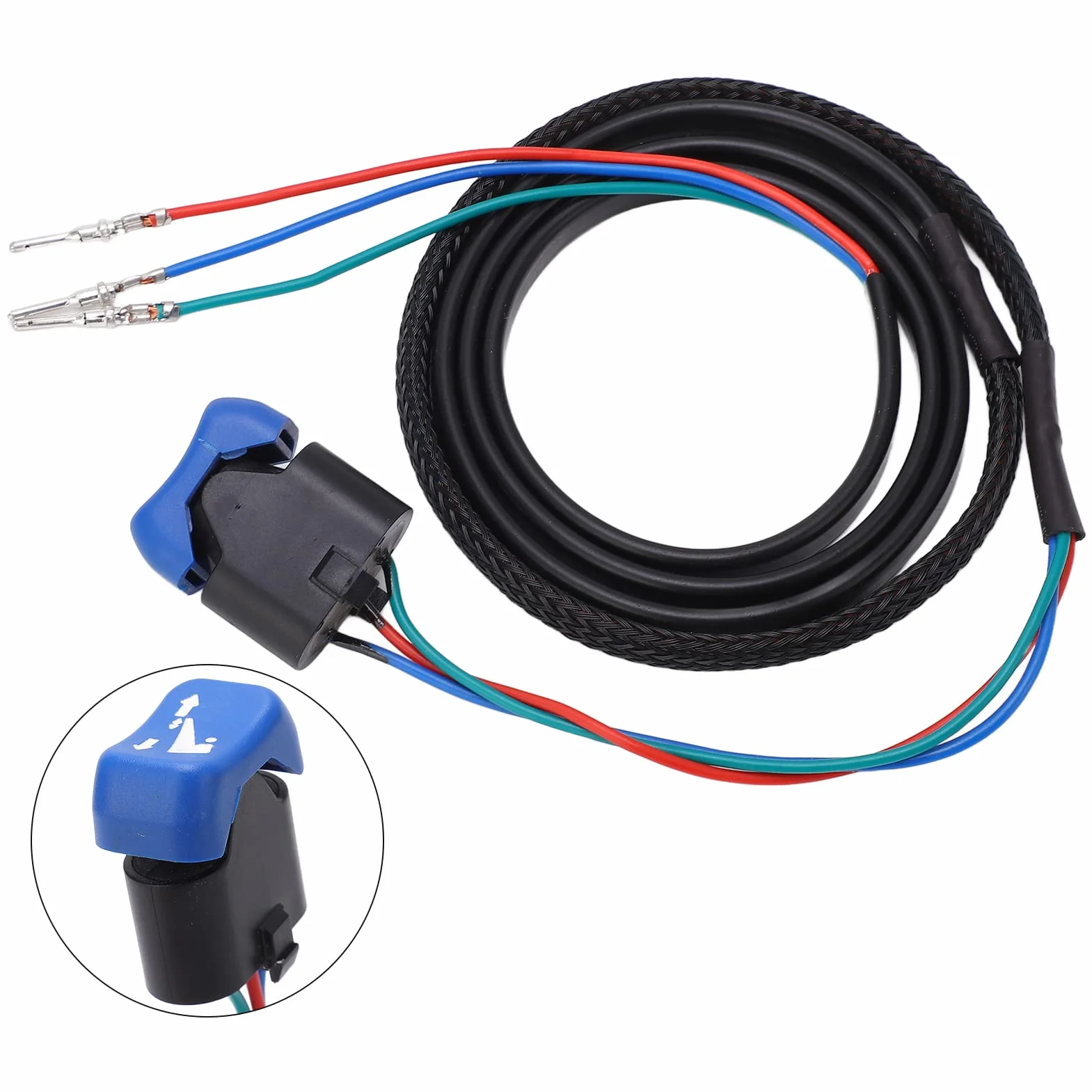 EBTOOLS Power Trim Switch Assembly 5006358 Replacement for Johnson Evinrude Outboard Control Box