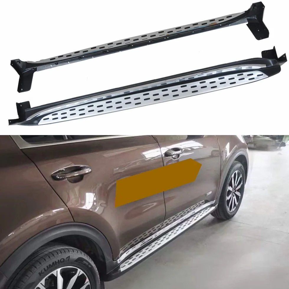 Pedana laterale adatta per KIA Sportage 2017-2020, barra di protezione per gradini laterali e pedali