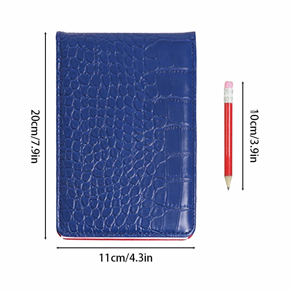 DONGKER Porta Carte da Golf Custodia Segnapunti in Pelle PU con Matita