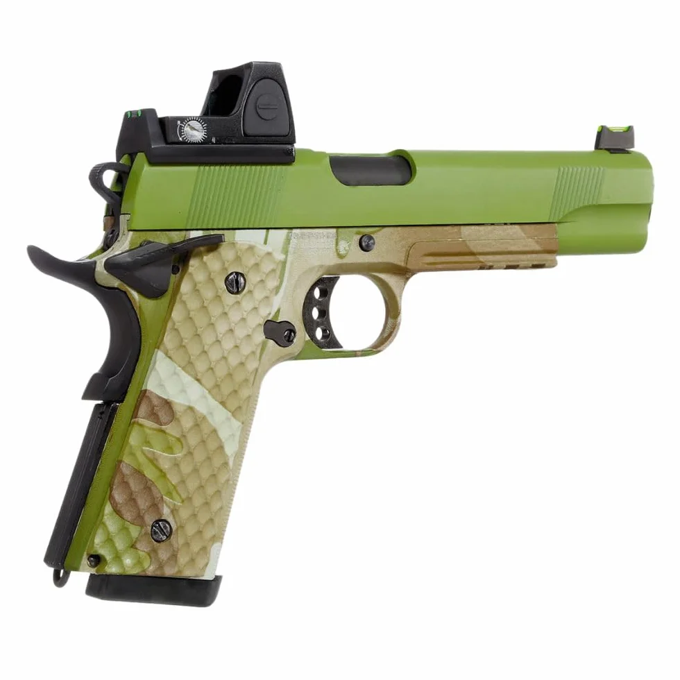 Pistola Softair MEU Camo/Green a Gas Calibro 6 mm