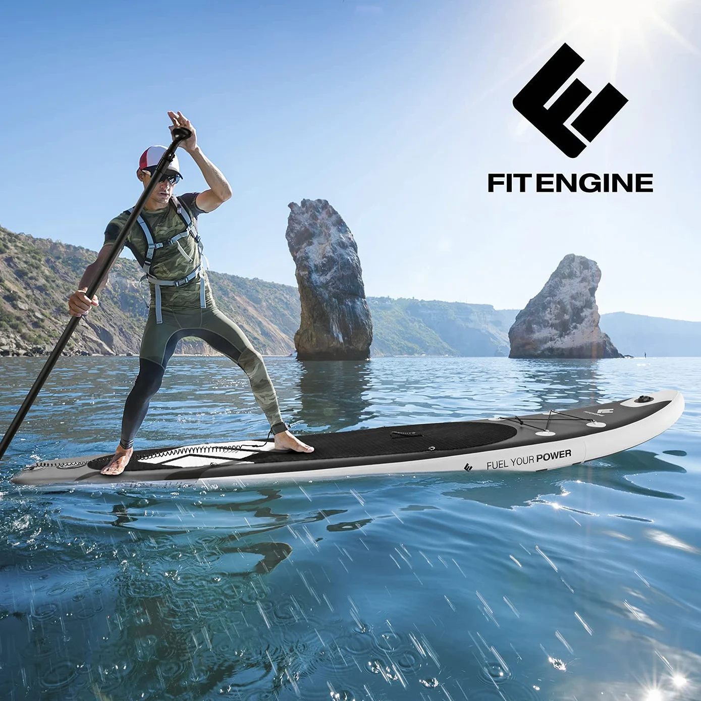 FitEngine Stand Up Paddle Board Set