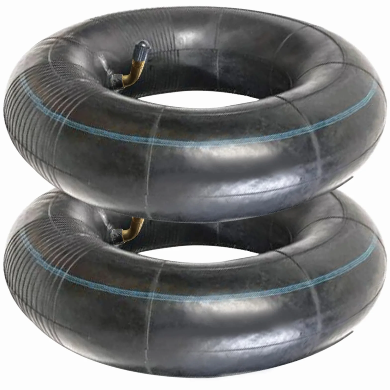 2 Pezzi Camera D'Aria Della Carriola 4.10/3.50-4 per Carriola, Rimorchio, Trattore Tosaerba, Sostituzione Della Camera D'Aria in Gomma Resistente con Stelo Della Valvola