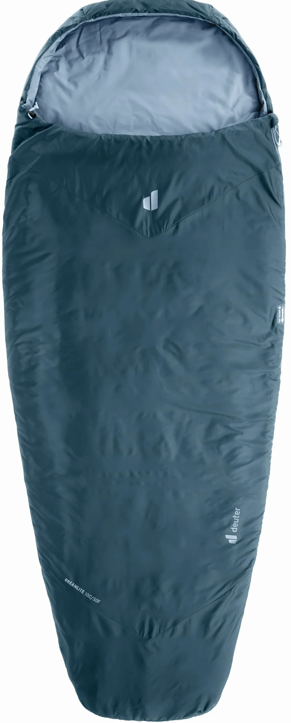 deuter Dreamlite 10C/50F Sacco a pelo ultraleggero in fibra sintetica