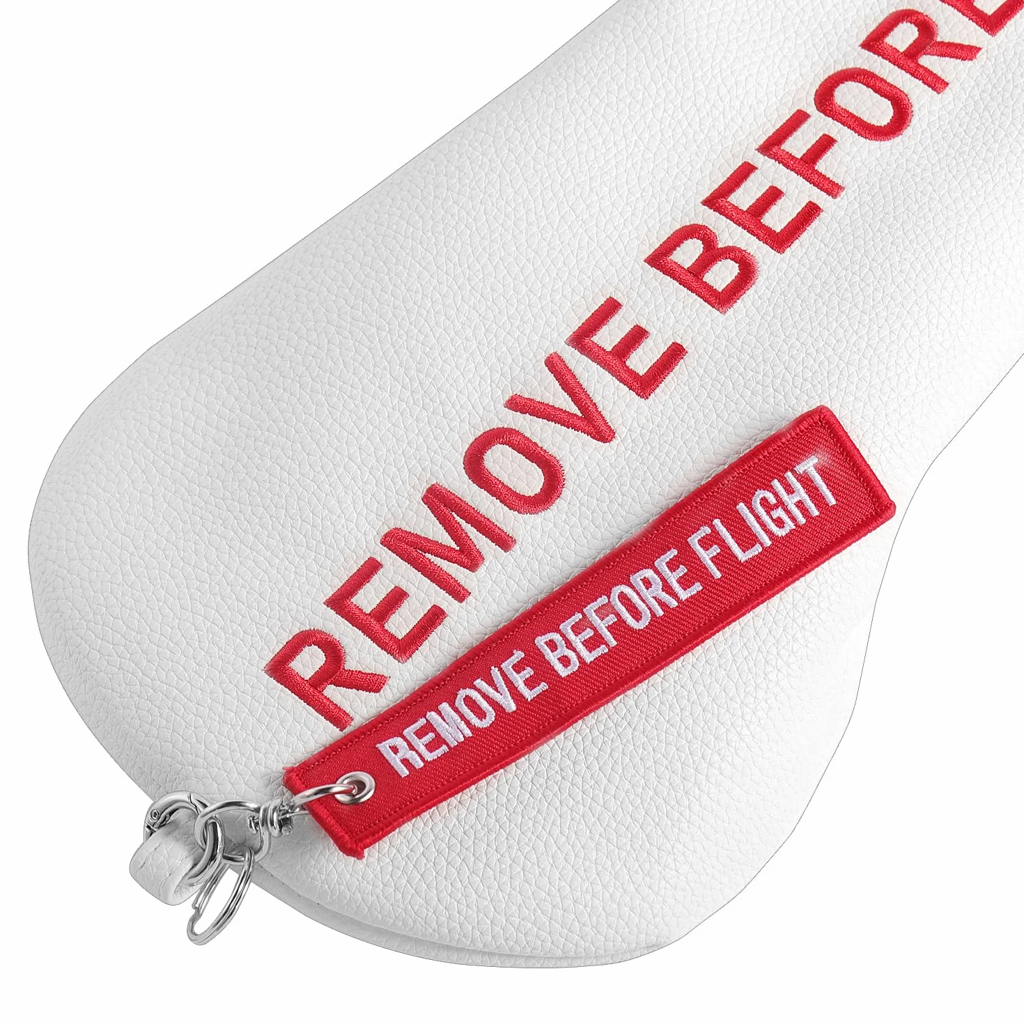 Golf Head Cover with Remove Before Flight Design for Golf Club