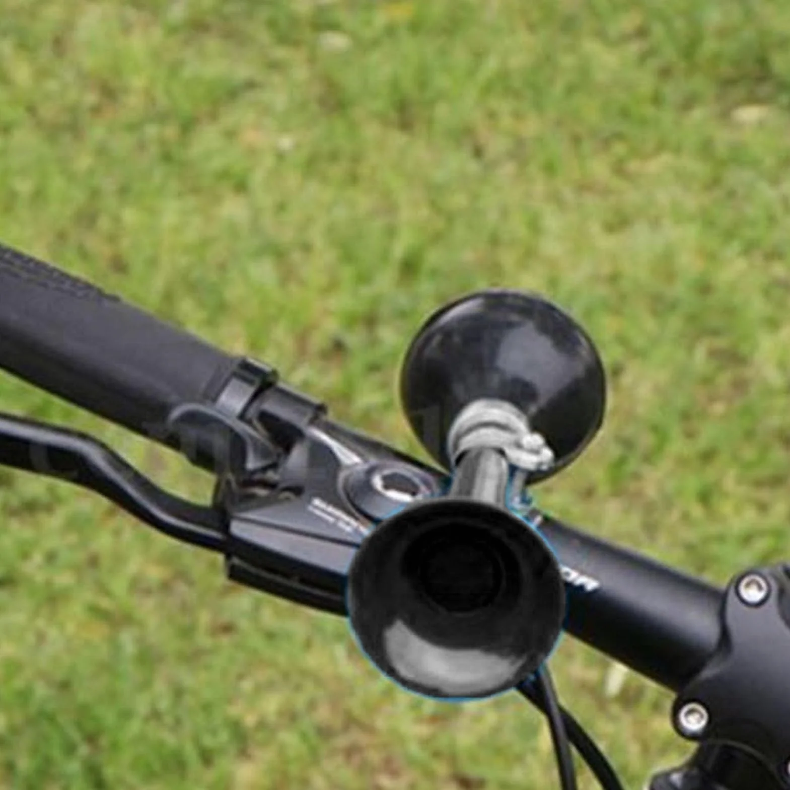 Clacson per Bici Classico Tromba D'aria 2,2 Pollici Air Horn in Gomma per Manubrio Bicicletta