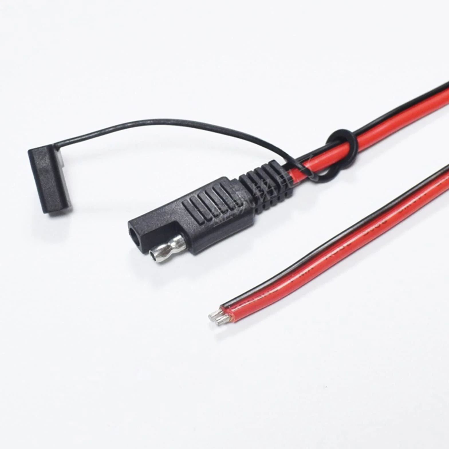 Cavo di alimentazione SAE 18AWG 2Pin Quick Disconnect Extender con tappo antipolvere