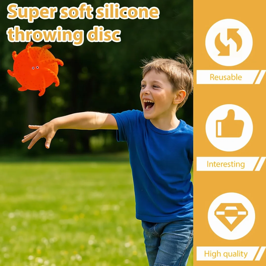 Spugna assorbente Frisbee 2 Pezzi, Giochi spiaggia bambini piscina