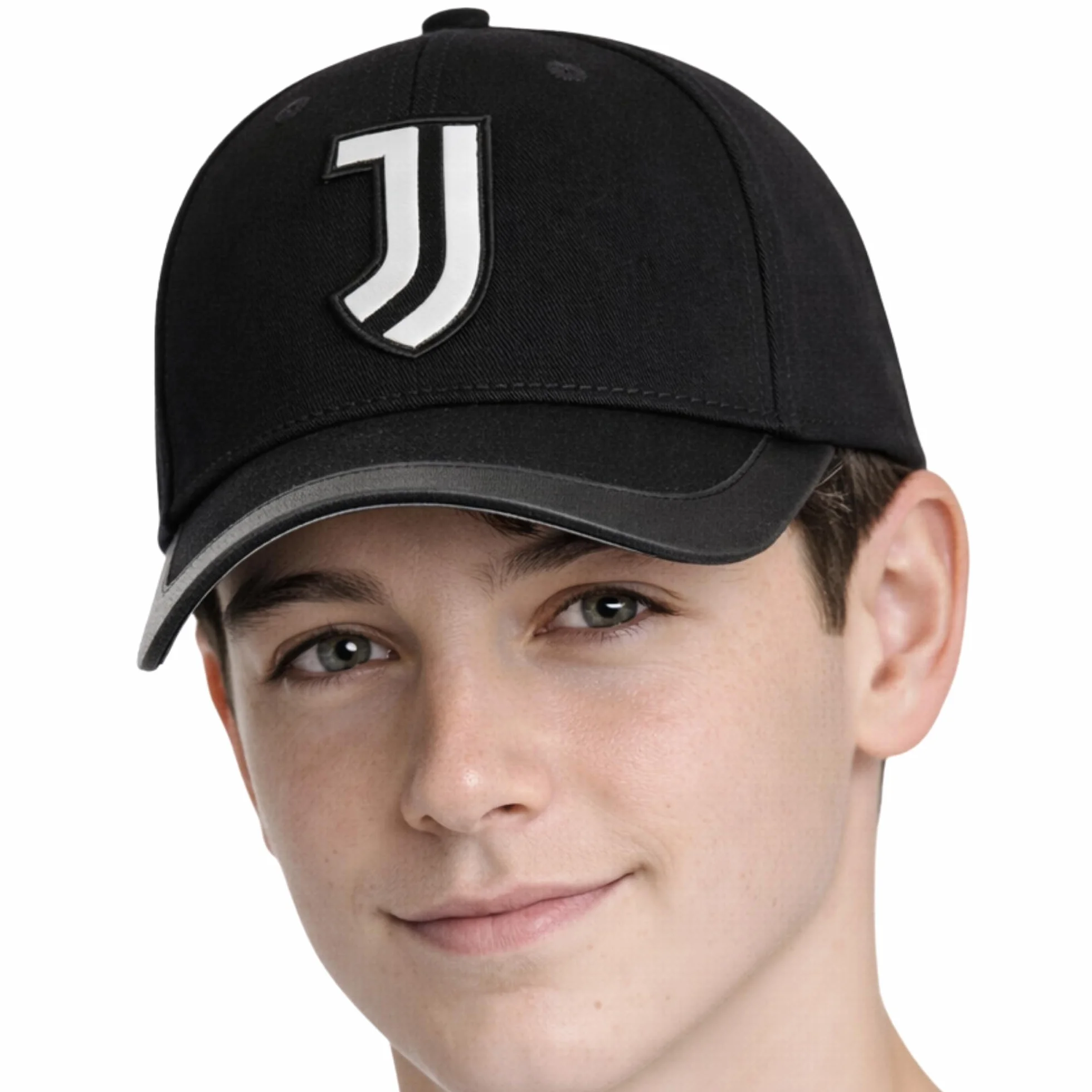 JUVENTUS Cappello Ufficiale Baseball z Visiera Curva Regolabile Licencjonowany