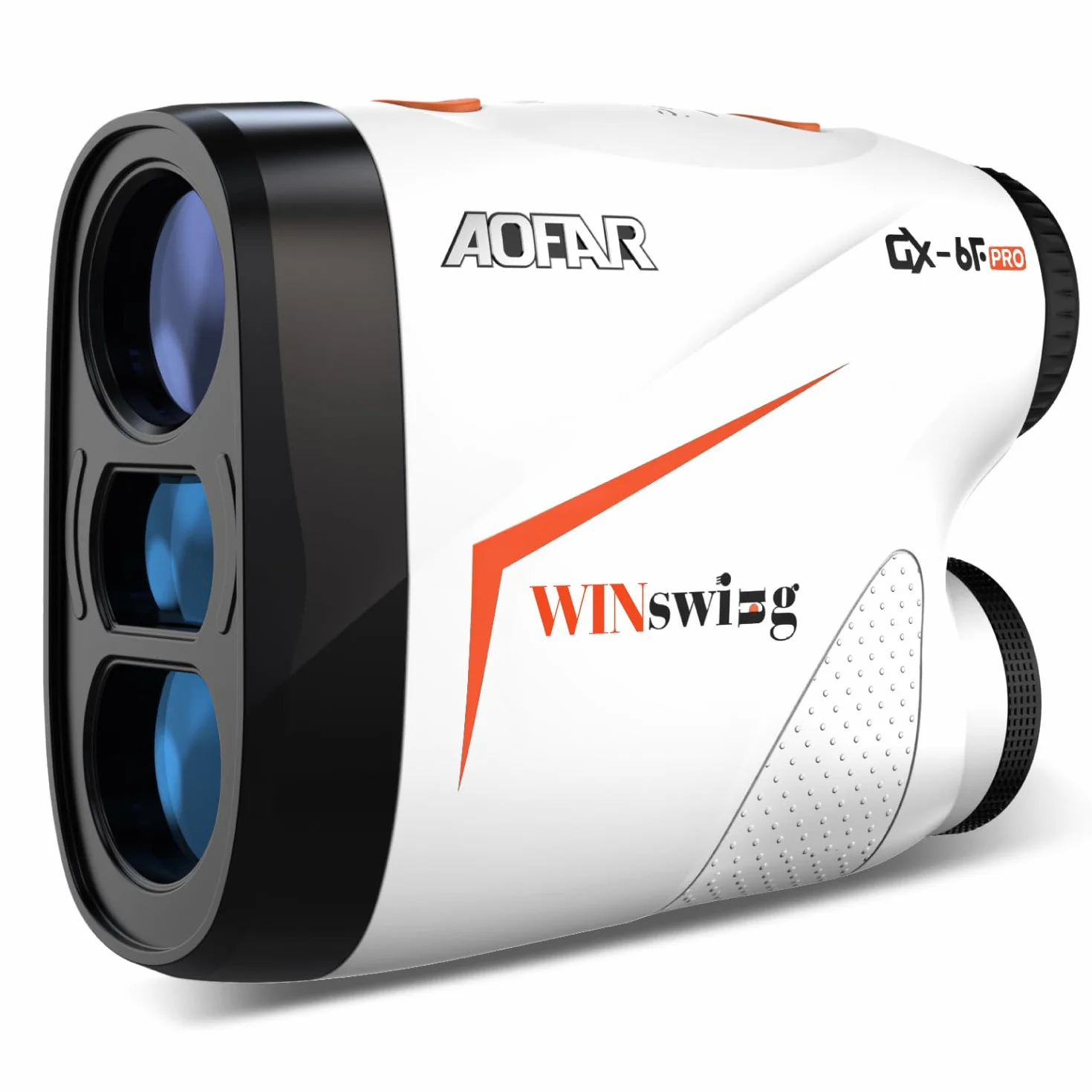 AOFAR GX-6F/GX-6F PRO - Telemetro per misurazione della distanza con scansione continua, vibrazione di bloccaggio del palo della bandiera, legale per tornei, 500 yards/600 yards ad alta precisione