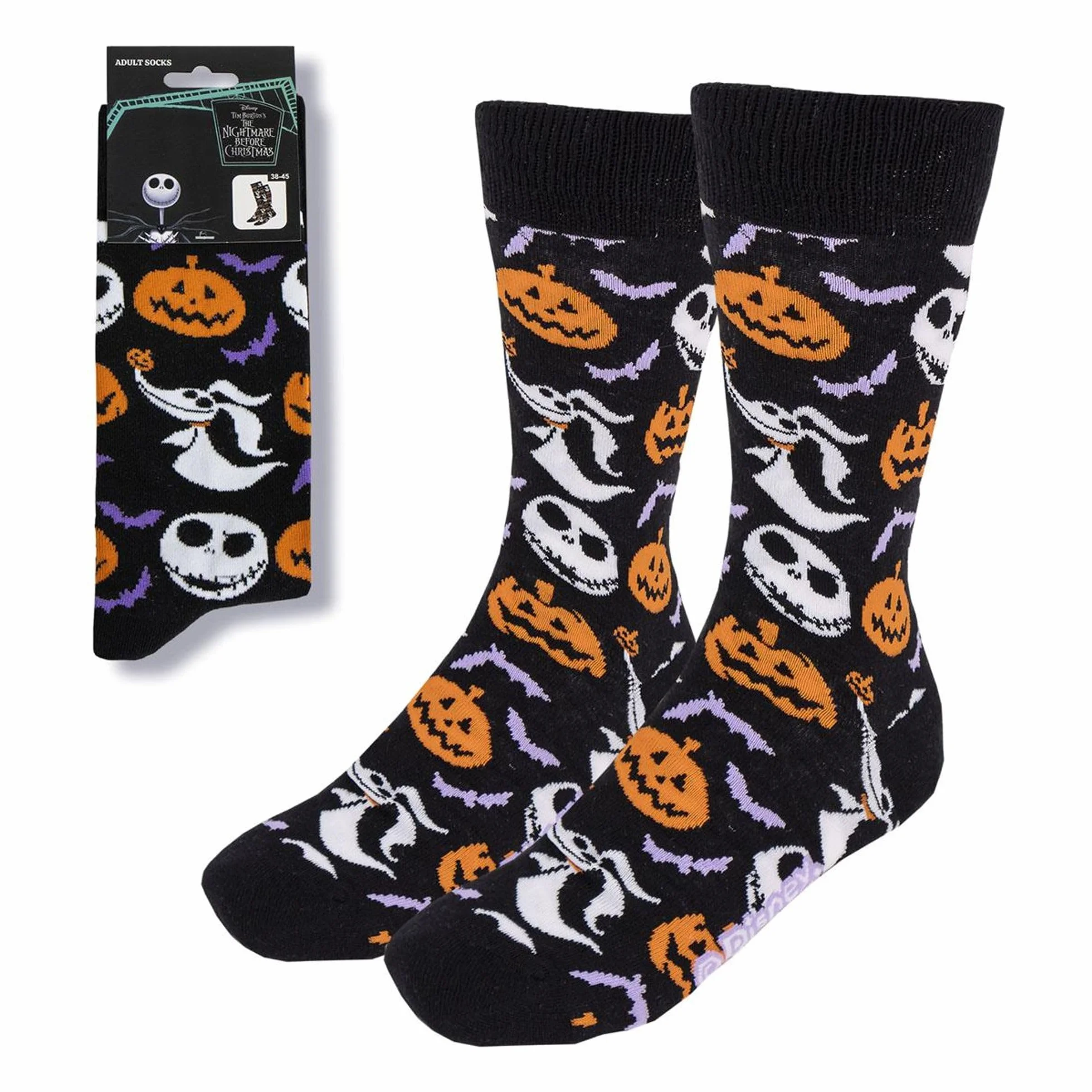 Calzini design zucche Nightmare Before Christmas