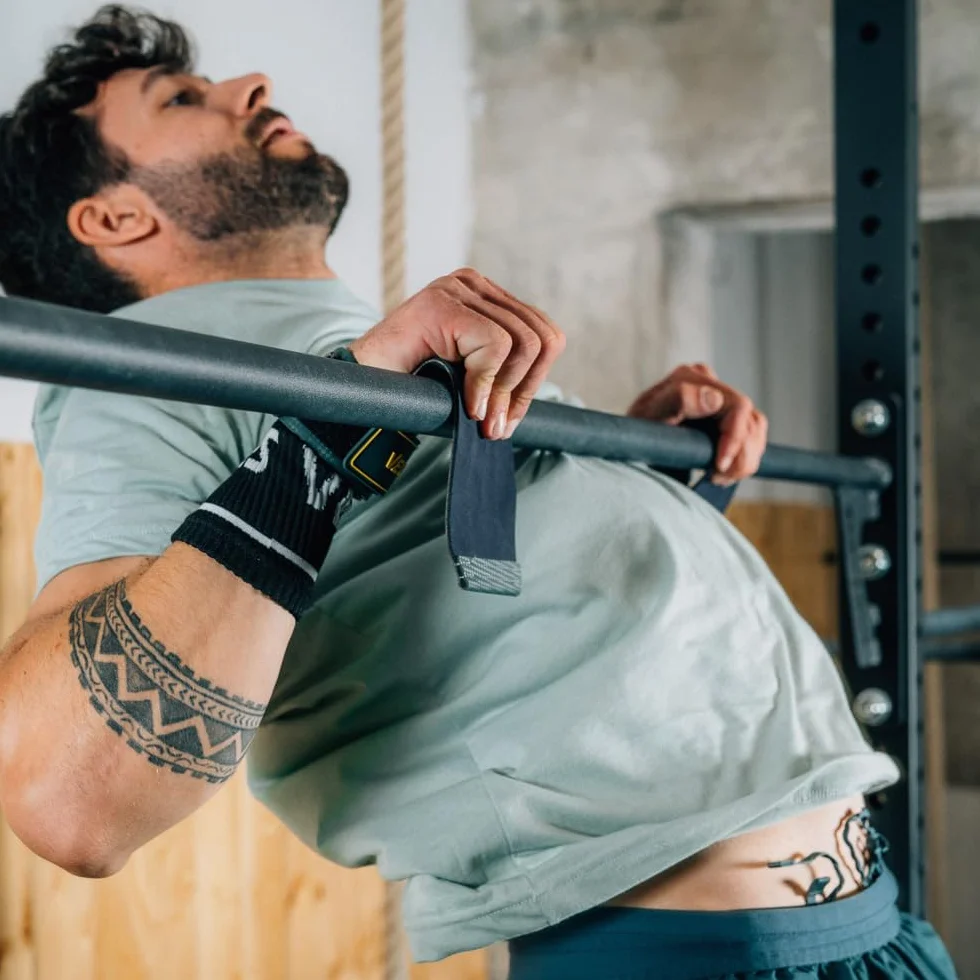 Velites Paracalli ufficiali CrossFit Games Quad Ultra - Polsini e borsa inclusi per Trazioni, Muscle-up, Toes to Bar