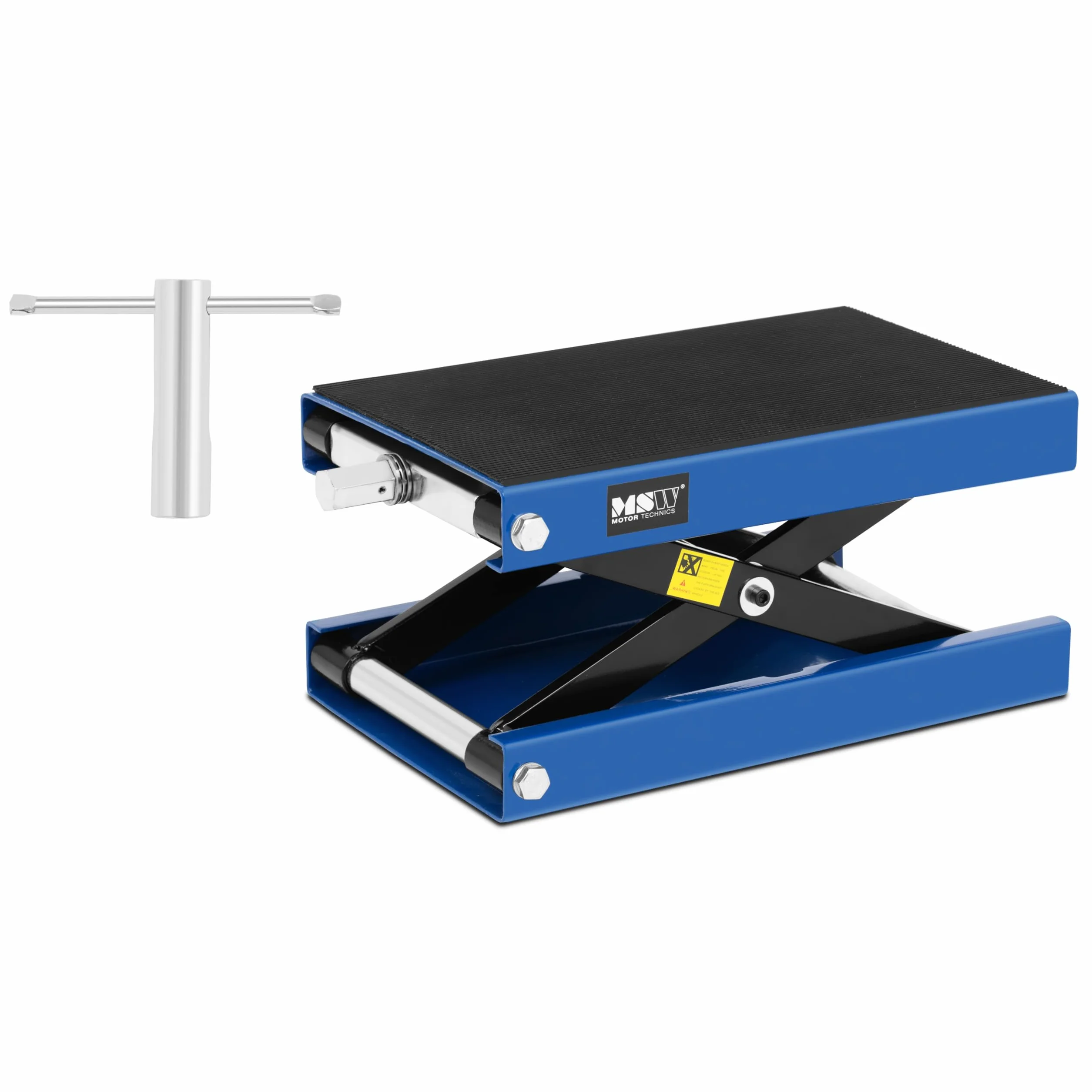 MSW MSW-MHB-500 Sollevatore moto Manuale 360 mm 500 kg Sollevatore per moto Cavalletti moto Cavalletto alzamoto