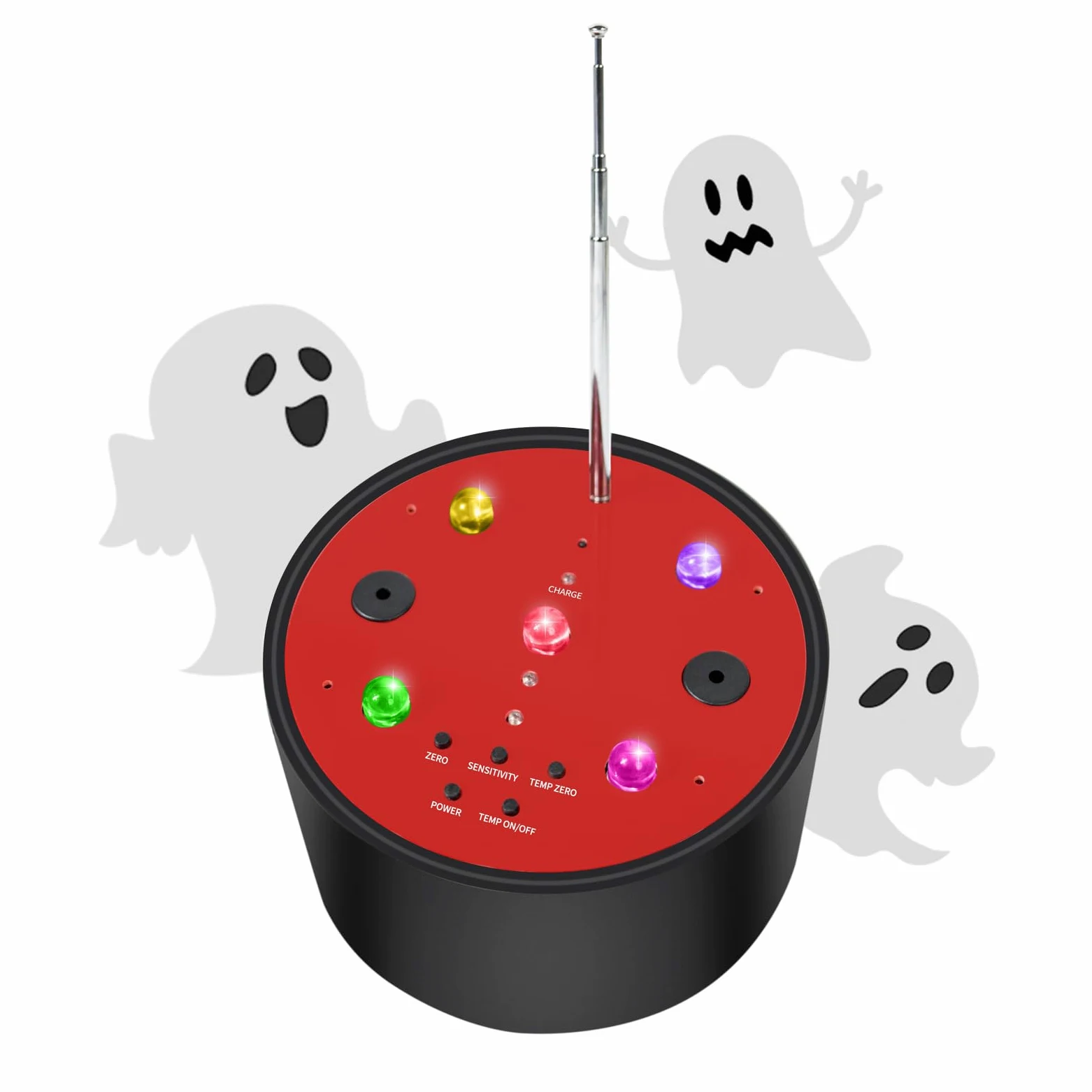 Attrezzatura da caccia fantasma, briidea Paranormal Detection Tool Kit con maggiore sensibilità e rilevamento della deviazione della temperatura, progettato per esplorazioni di Halloween e