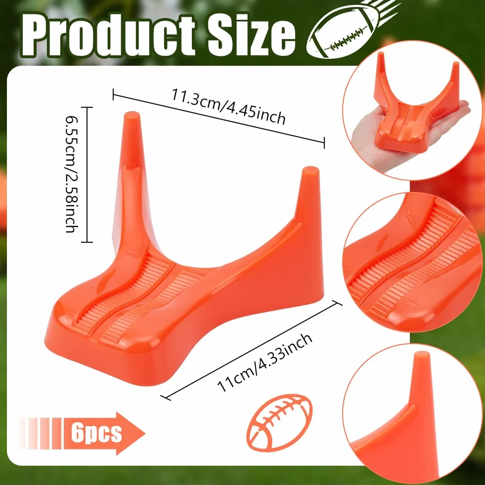 NBEADS Supporto per Pallone da Calcio Football Americano con Tee da Calcio Rugby