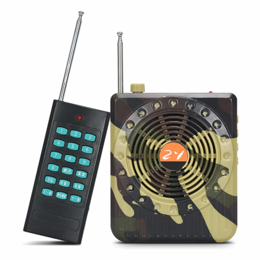Amplificatore del Telecomando Ricaricabile per Caccia Altoparlante Richiamo Esca