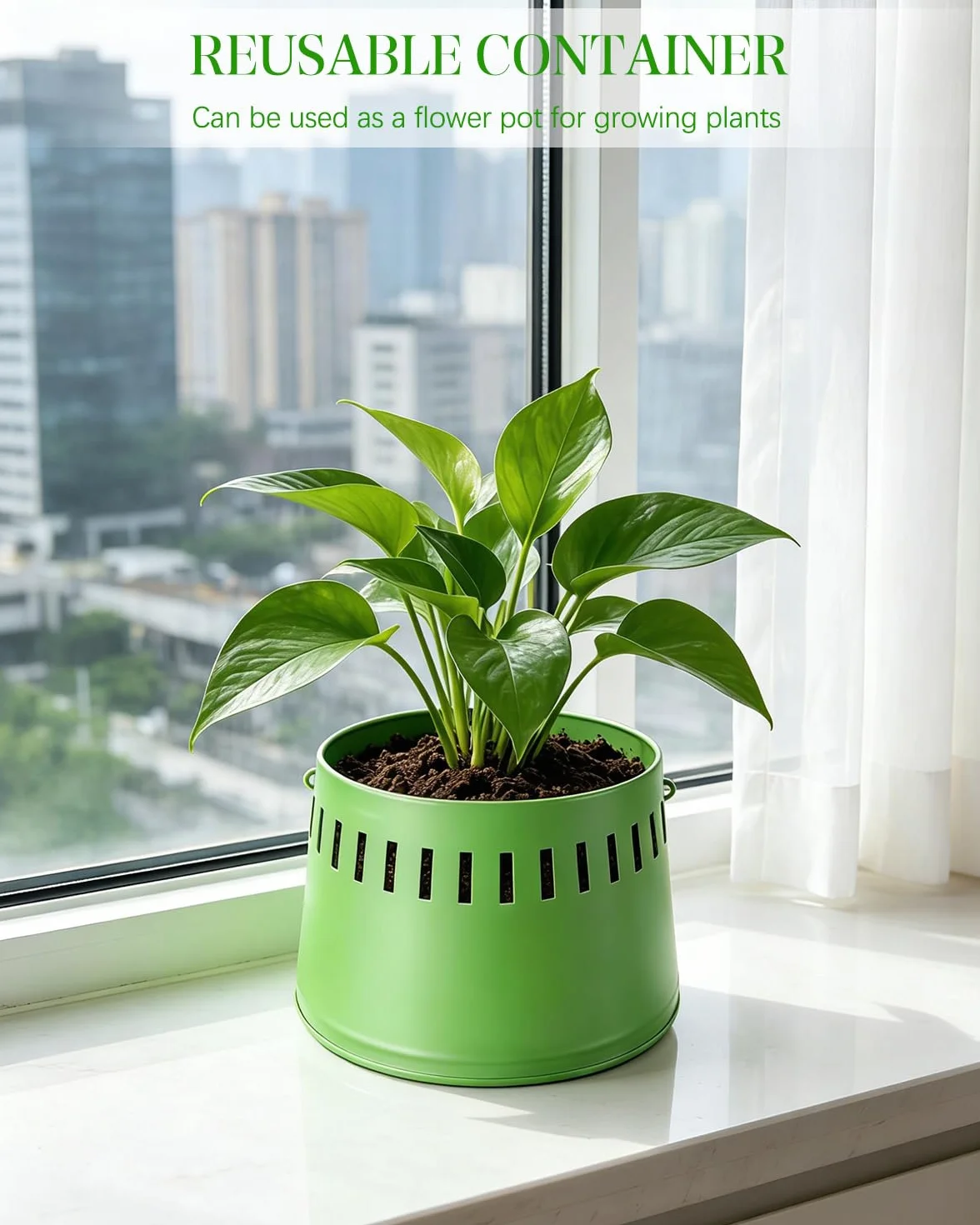 Grande Candela Citronella 4 Stoppini 80 Ore 100% Naturale per Esterno Giardino Campeggio