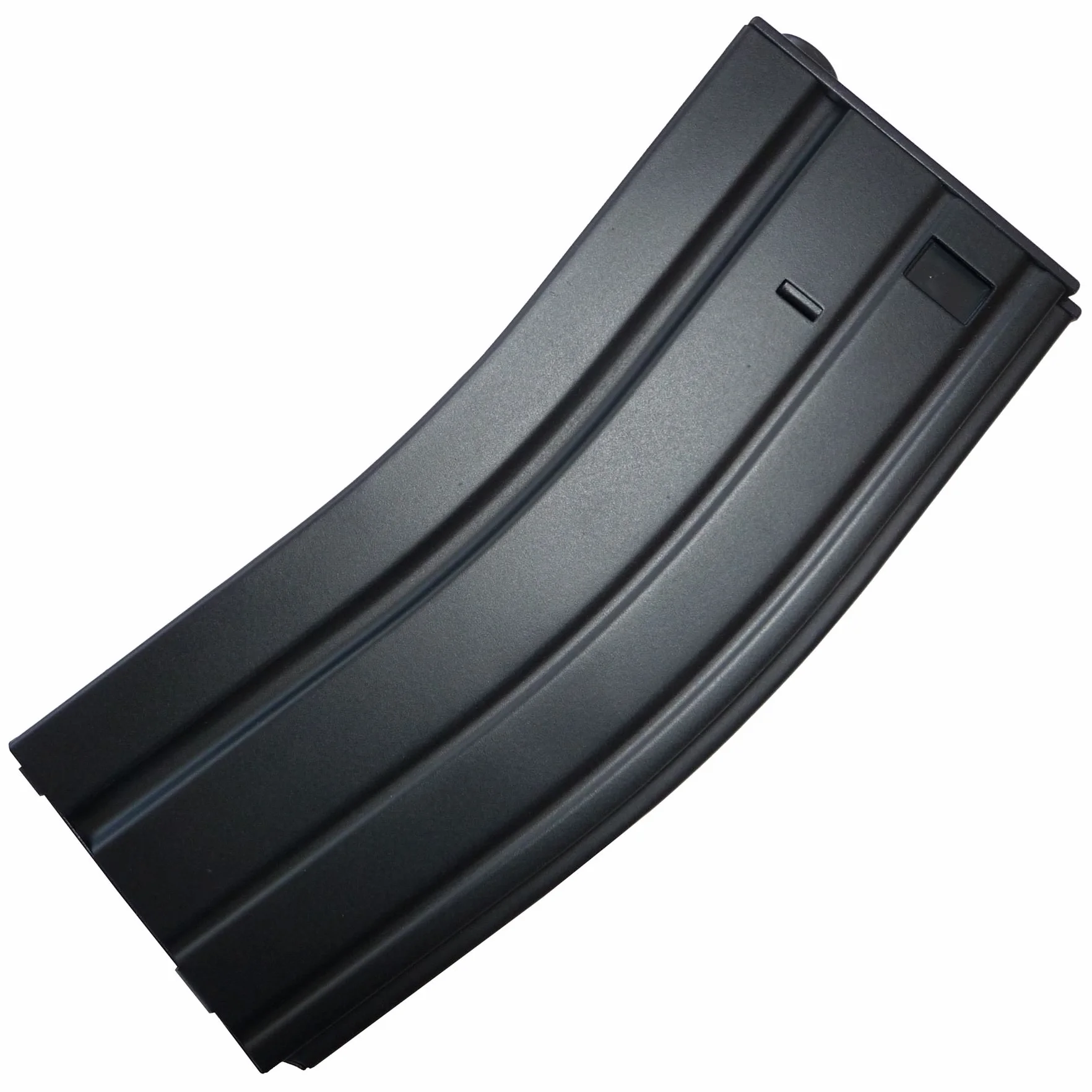 Airsoft M4 Scar Hi Cap Magazine 300RDS Winding Wheel AEG Black Metal
