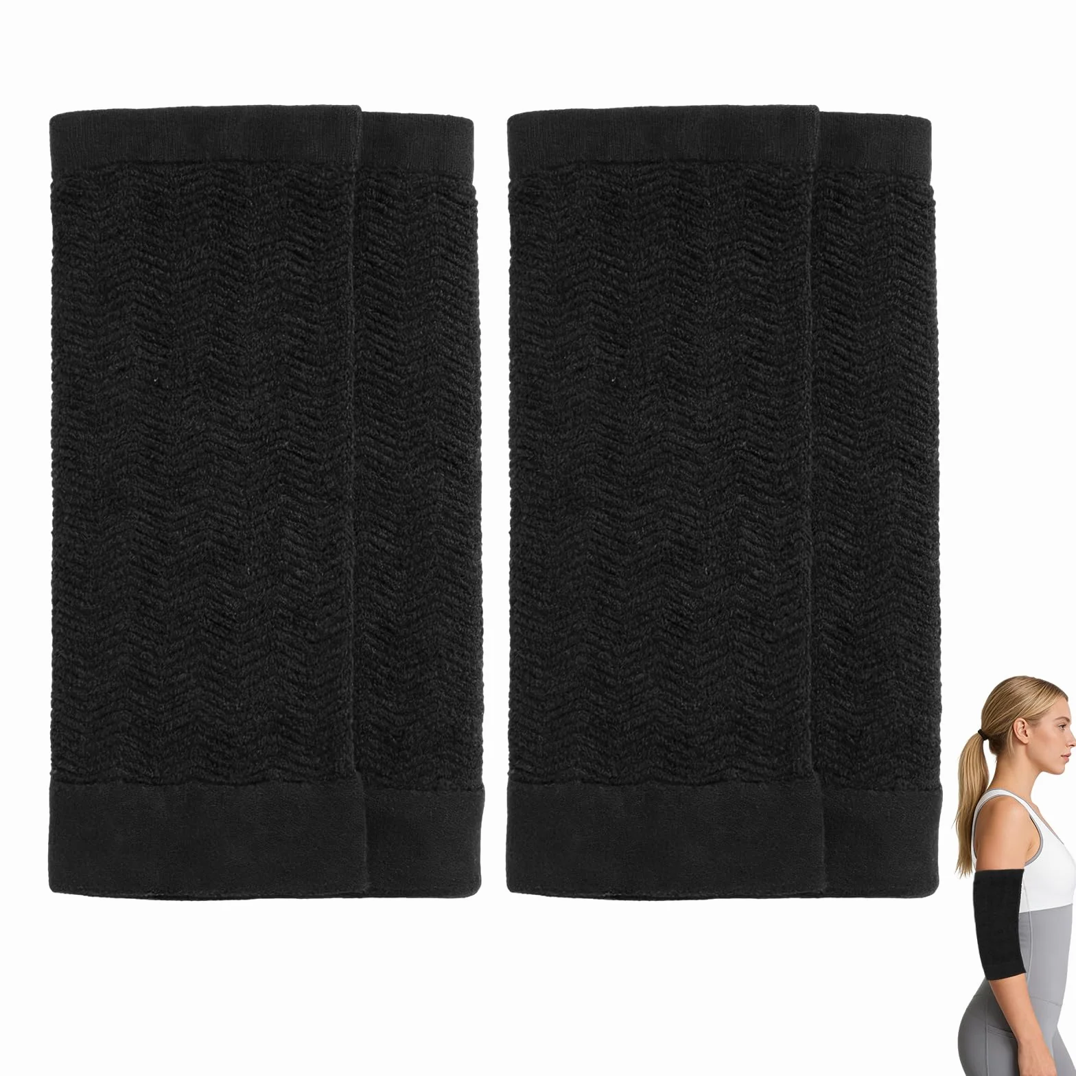 Fasce palestra compressione dimagrante Braccio Maniche Migliorare Shaper per Sport Fitness