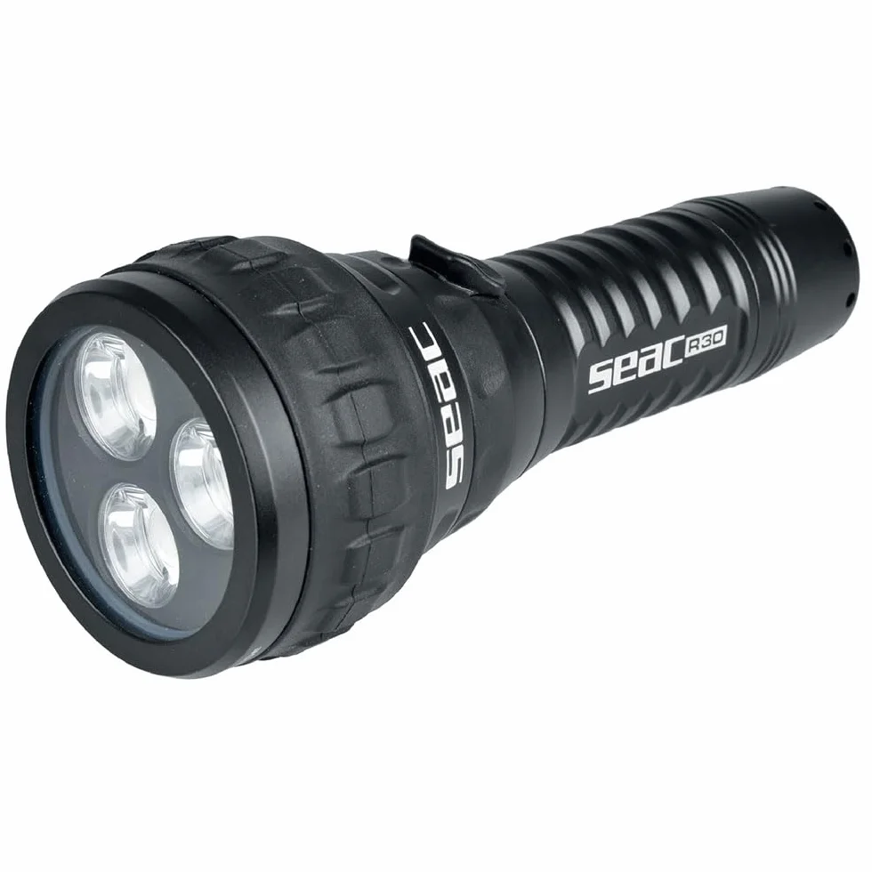 SEAC R30 Torcia Subacquea 1500 Lumen Ricaricabile