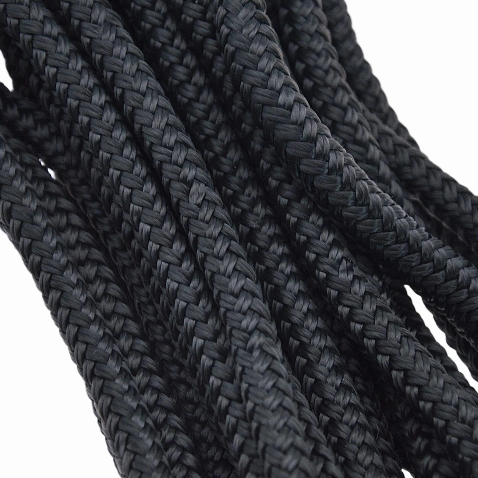 Cime da ormeggio per barca con occhiello Nylon Doppia Treccia Alta Resistenza - Funi per Tubi, Pontili, Traino, Spiaggia, Sci Nautico