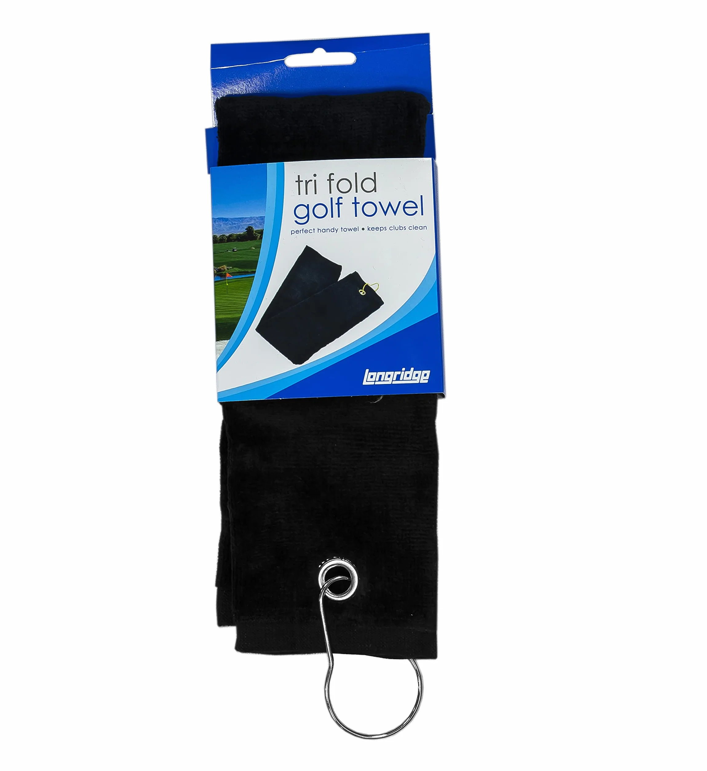 LONGRIDGE Asciugamano da Golf Piegato 3 Volte