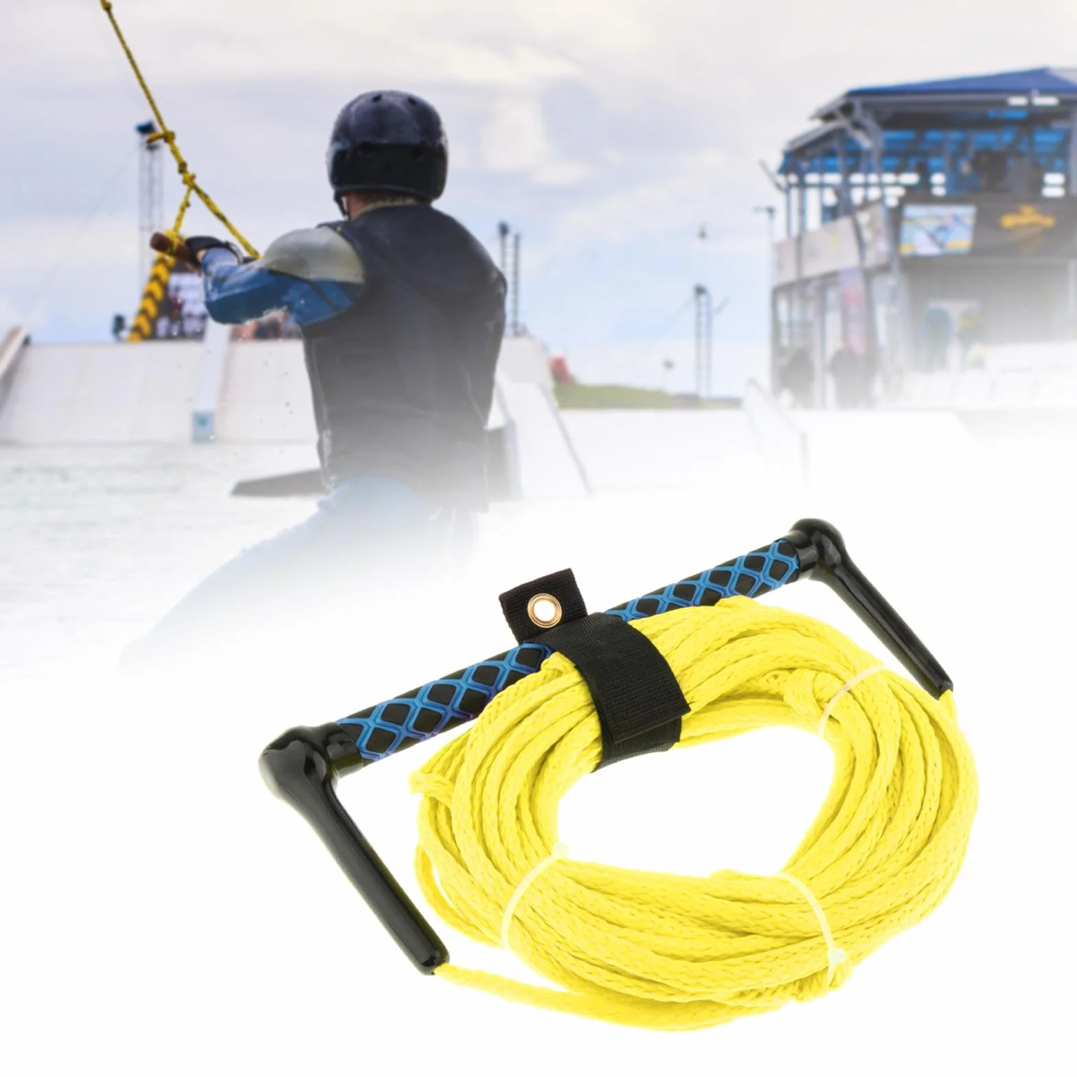 Cavo Traino per Wakeboard Nautico Design Ergonomico Leggero PP Resistente