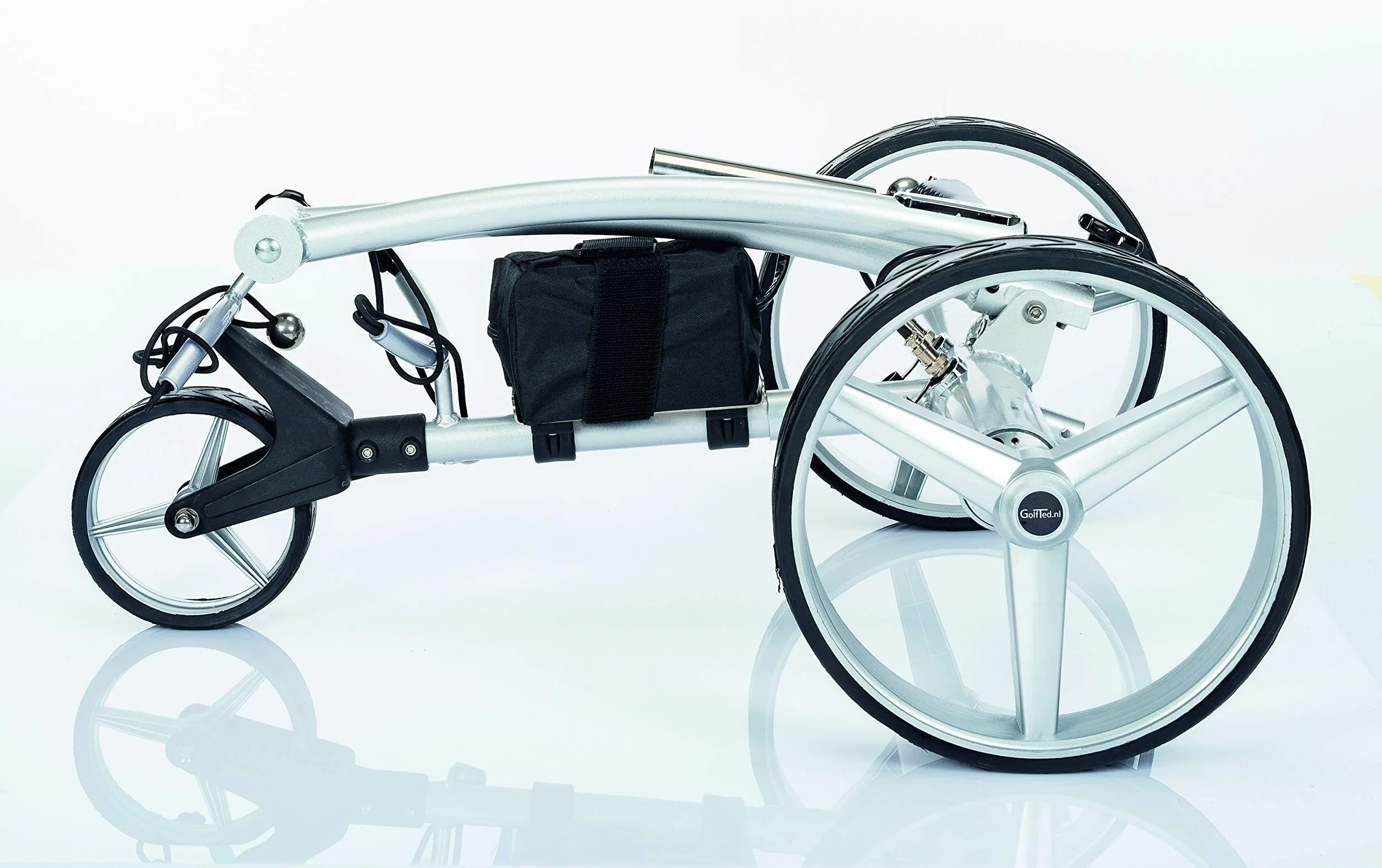 Trolley Elettrico da Golf con Telecomando in Alluminio GT-AR (12 Accessori)