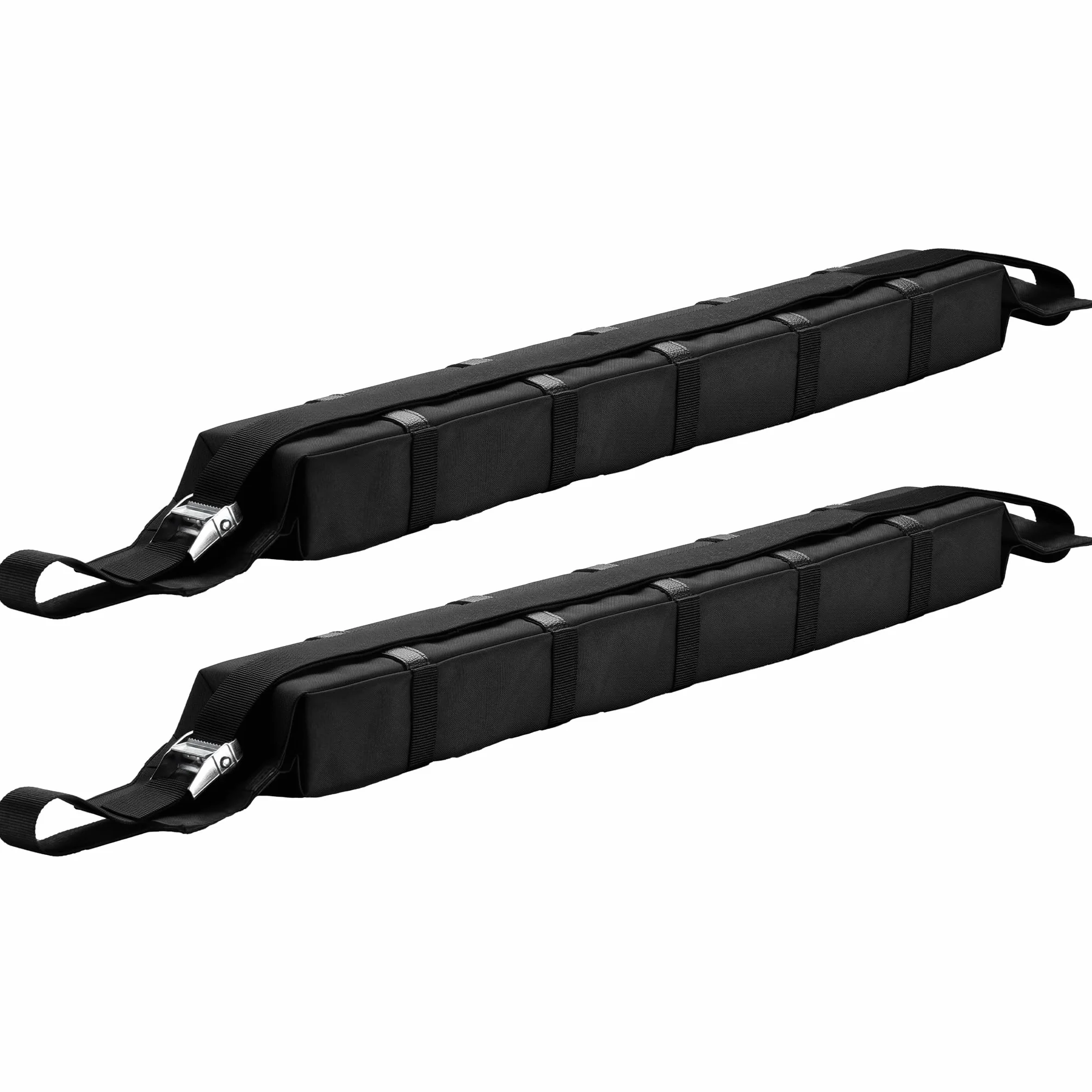 Wiltec portatutto per Auto, Barre morbide Portapacchi universali, per Surf, Kayak, Sci