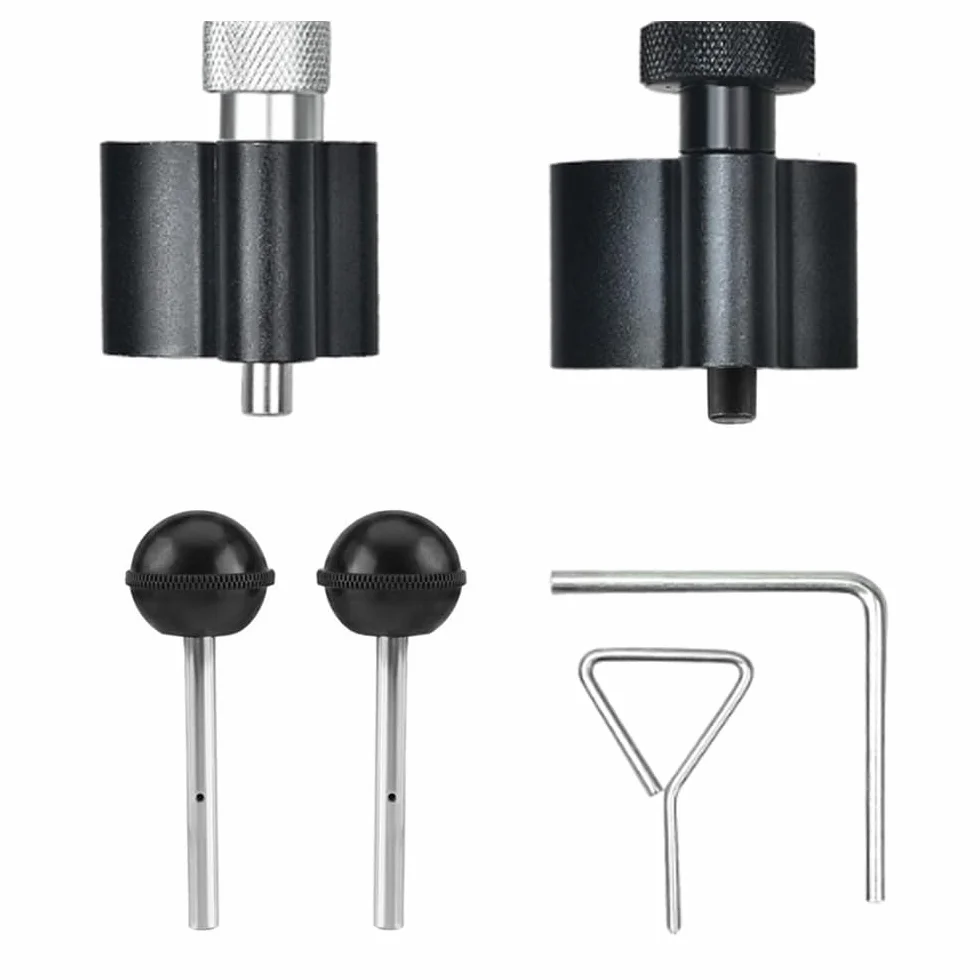 Set di Attrezzi per la Regolazione della Cinghia dentata,Kit utensile di temporizzazione del Motore Diesel Compatibile Adatto per VW TDi/Adatto per VW 1.2 1.4 1.9 2.0 TDi