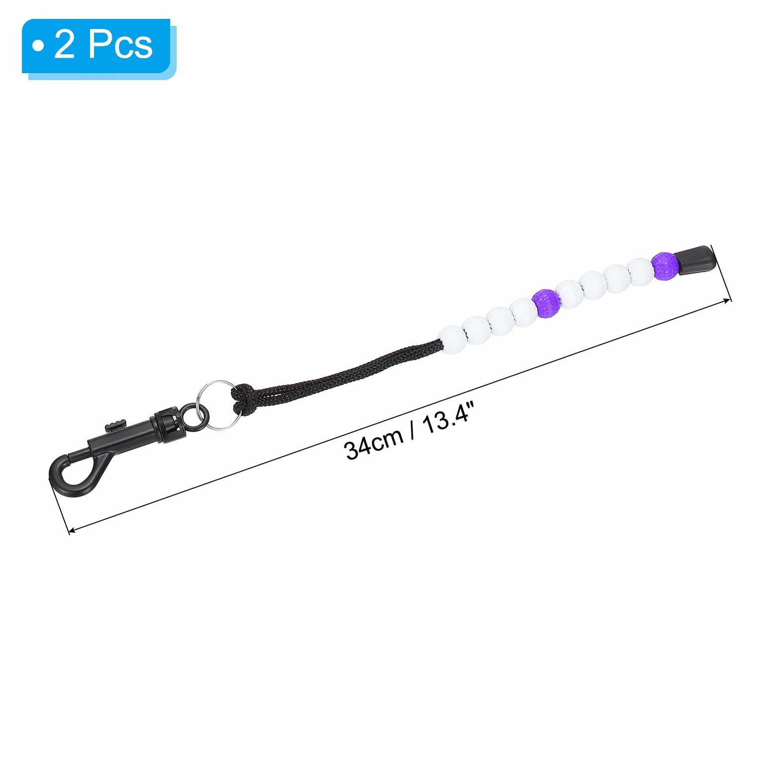 PATIKIL Golf Perline Punteggio Contatore 2pz con Clip Accessori